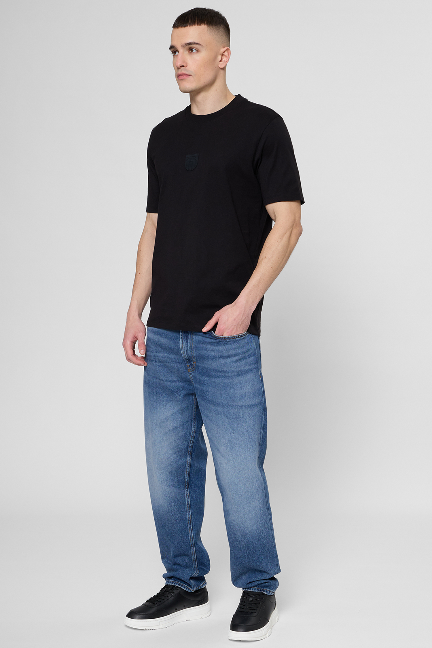 Мужские синие джинсы HUGO 50556640;415