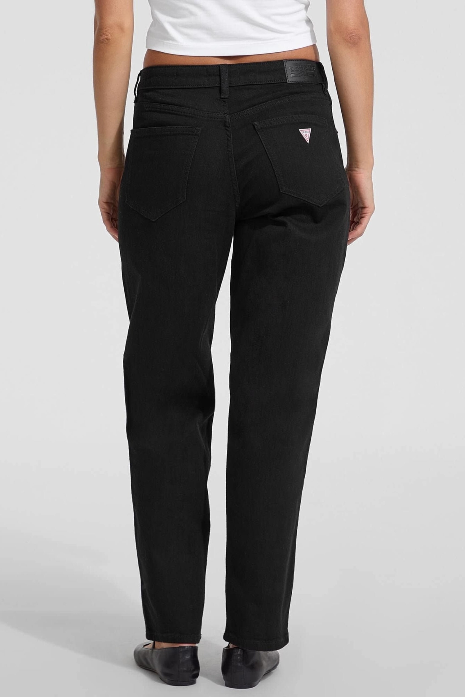 Женские черные джинсы Guess Jeans W5YA0I.D0141;BL4O
