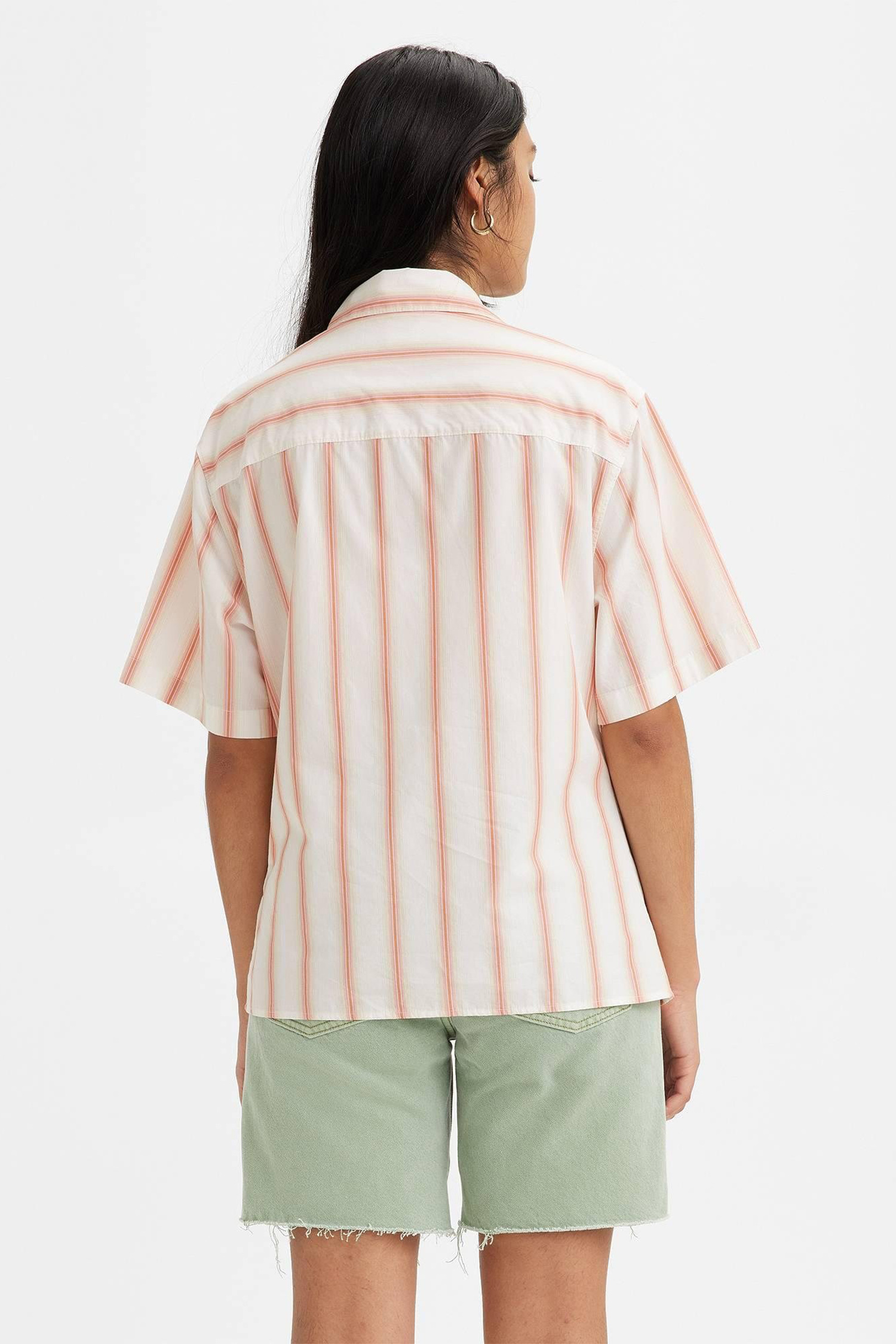 Женская белая рубашка в полоску Levi’s® A4576;0000