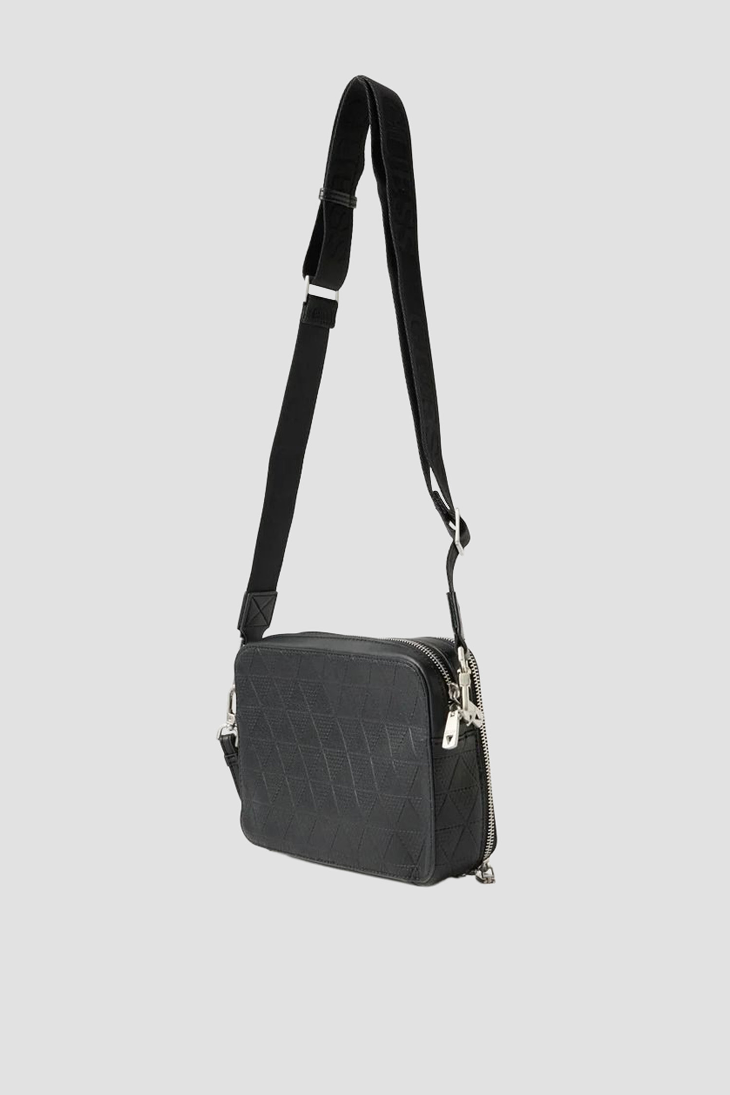 Мужская черная сумка Guess HMTOTE.P6139;BLA