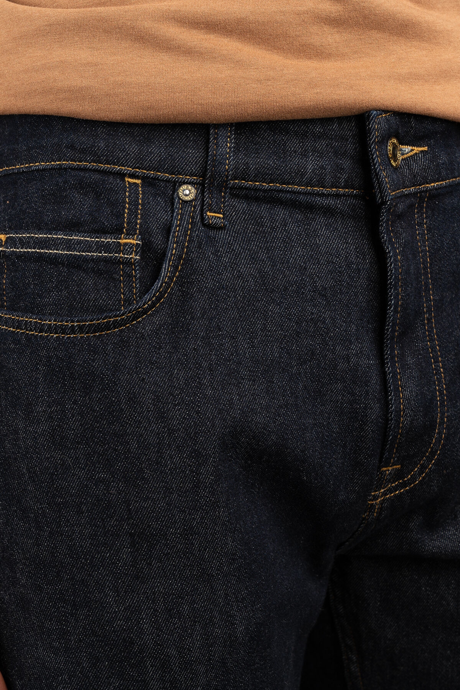 Мужские темно-синие джинсы Guess M4BA31.D5GT1;G4TS