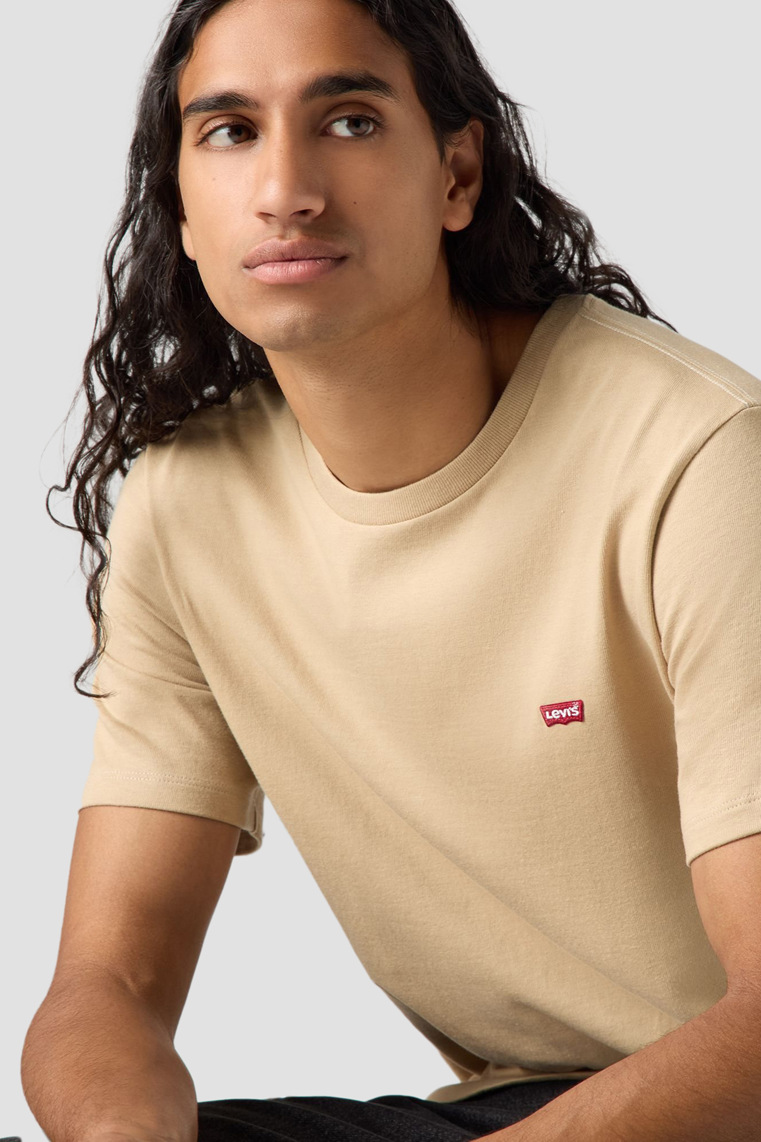 Мужская бежевая футболка Levi’s® 56605;0261