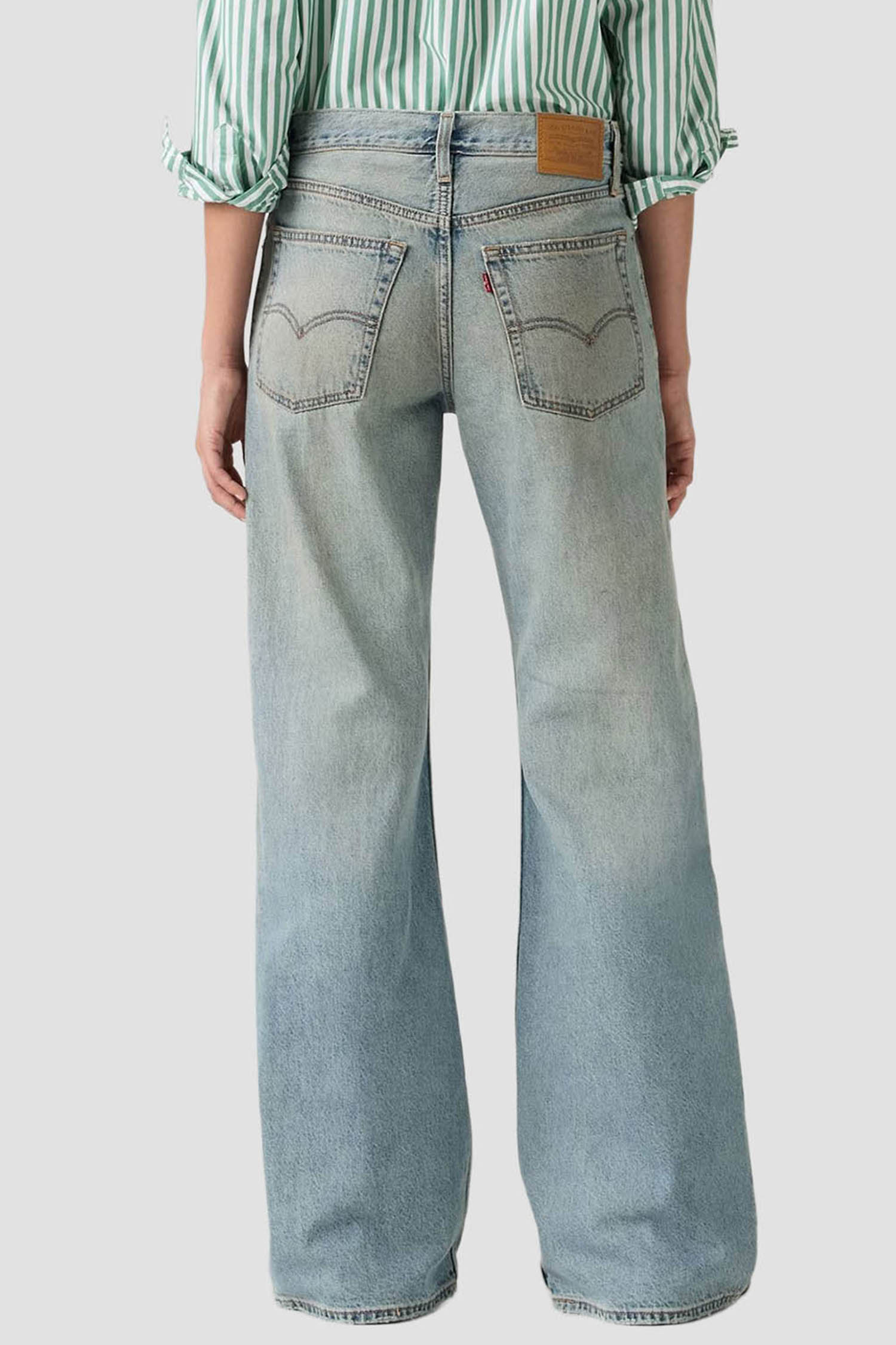 Жіночі блакитні джинси Loose Boot Levi’s® 005DO;0007