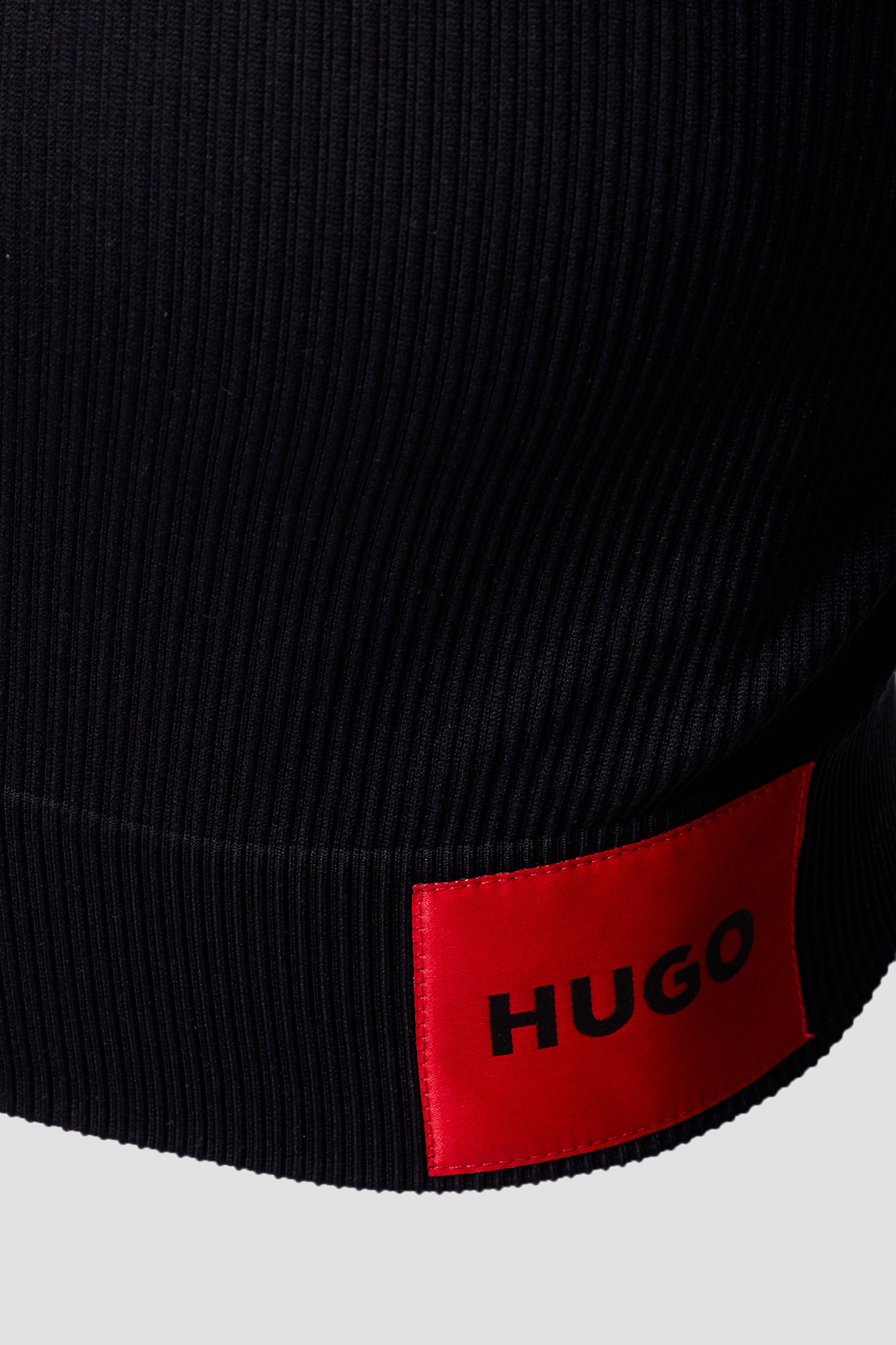 Женский черный топ HUGO 50492884;001