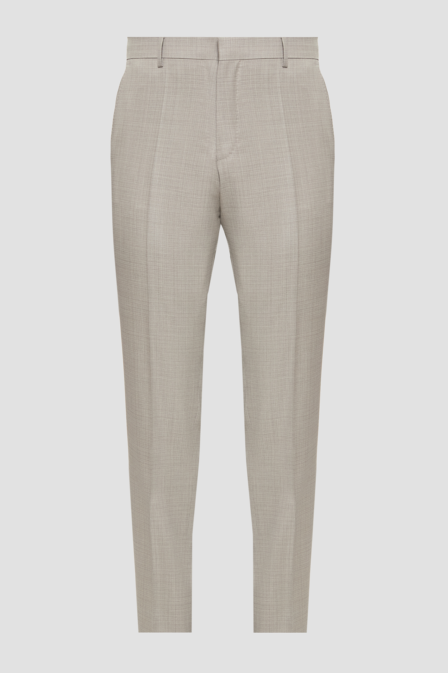 Чоловічий бежевий вовняний костюм (піджак, брюки) BOSS 50540973;275