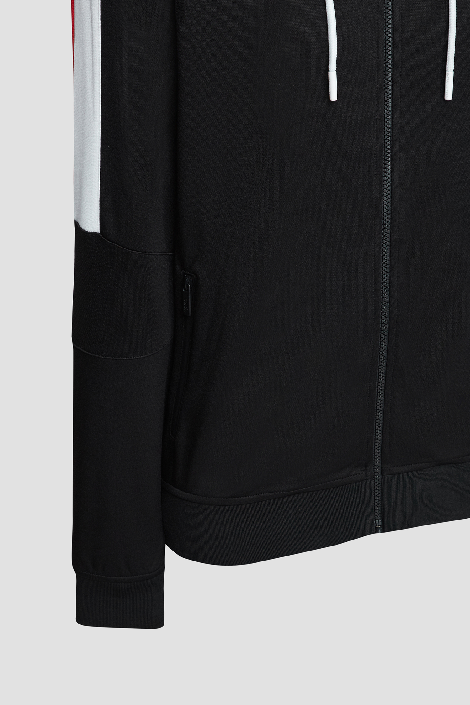 Чоловіча чорна кофта на блискавці Karl Lagerfeld 532905.705430;990