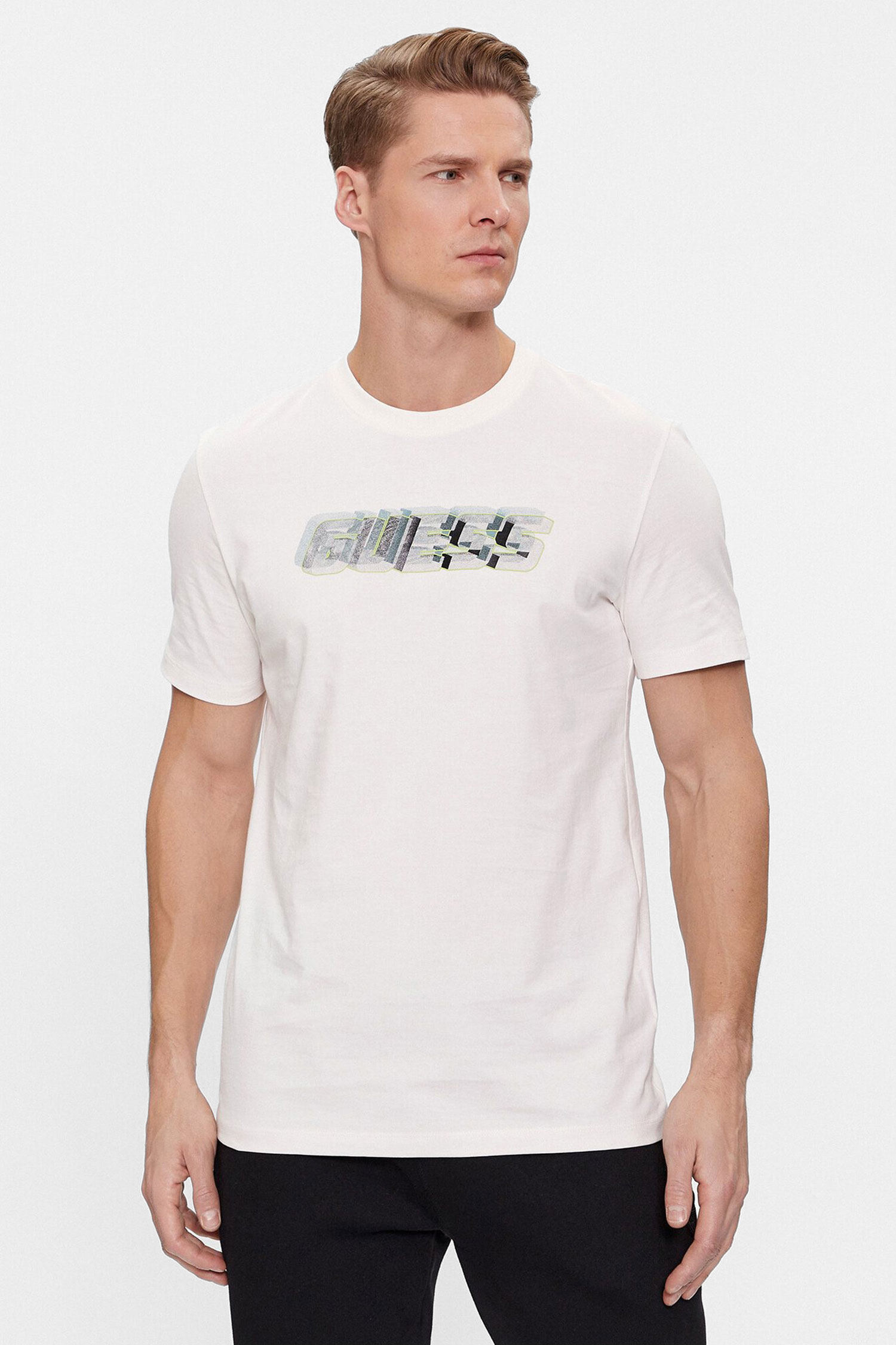Мужская белая футболка Guess Z4RI10.I3Z14;G018