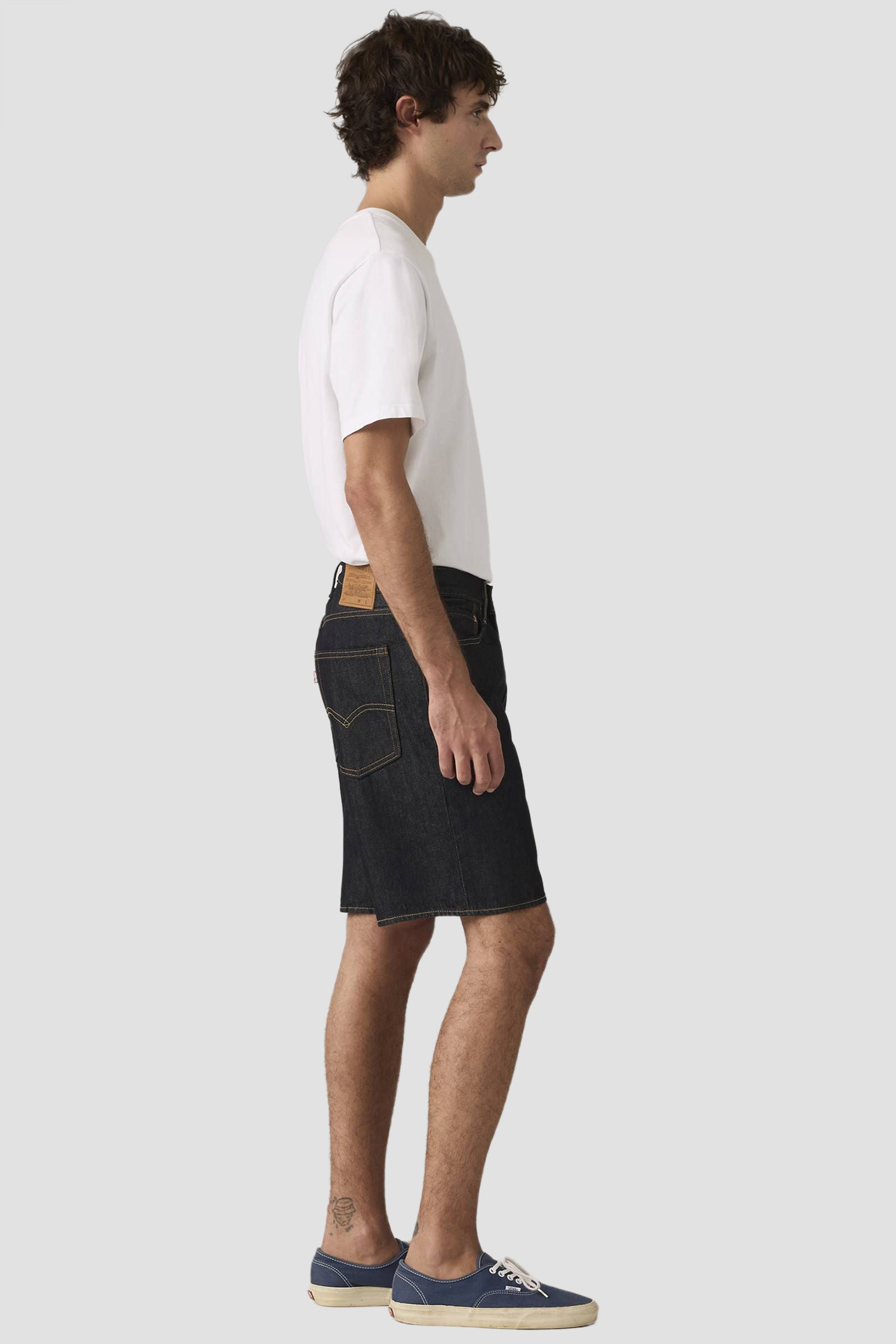 Мужские черные джинсовые шорты Levi’s® A8461;0038