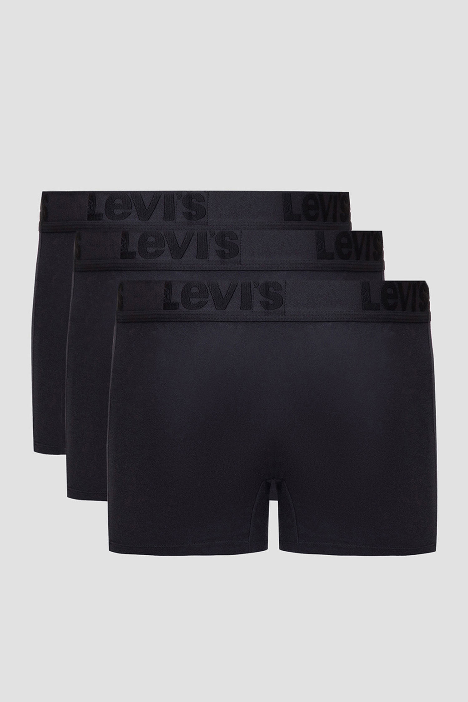 Мужские черные боксеры (3 шт) Levi’s® 905045001;001