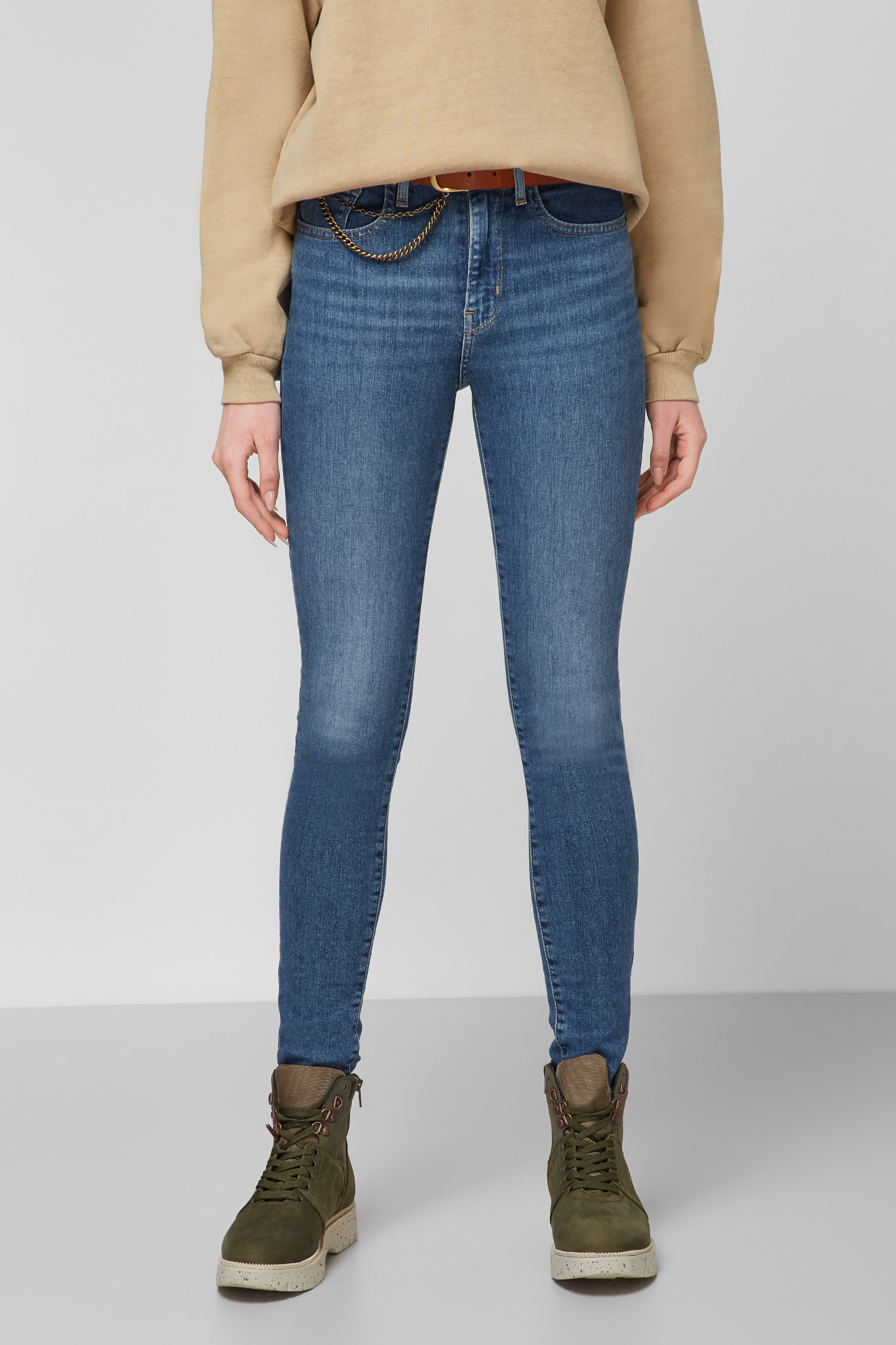 Синие джинсы для девушек 721™ High-rise Skinny Levi’s® 18882;0422