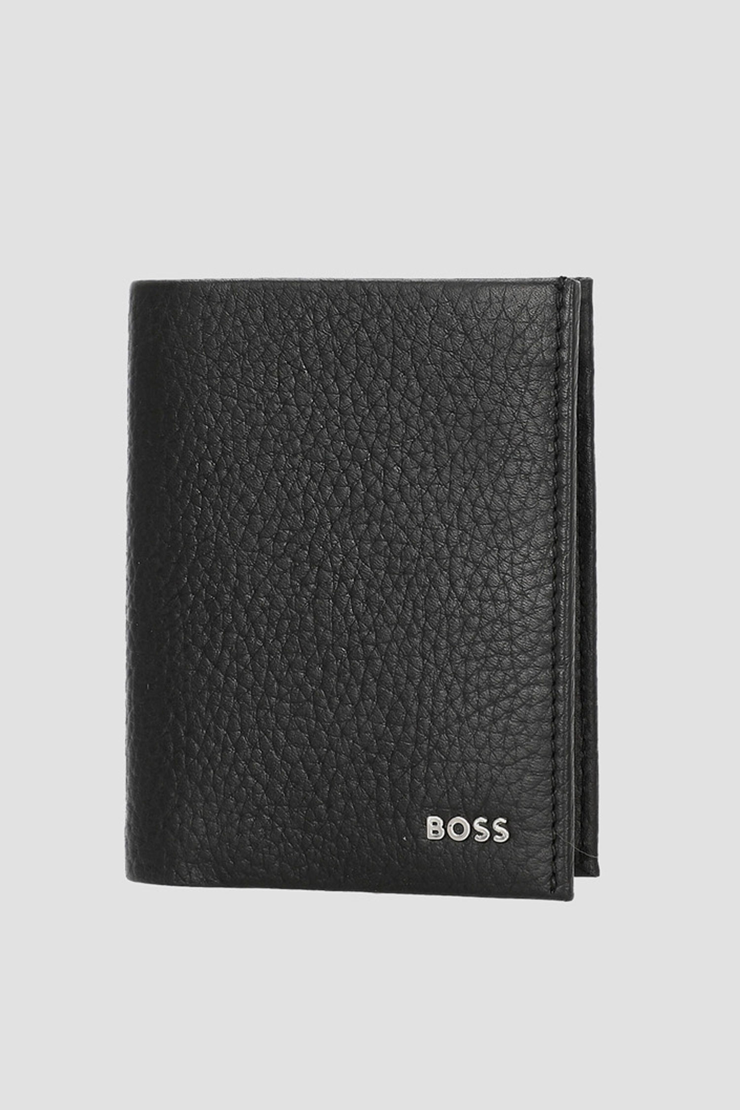 Мужской черный кожаный кошелек BOSS 50536072;001