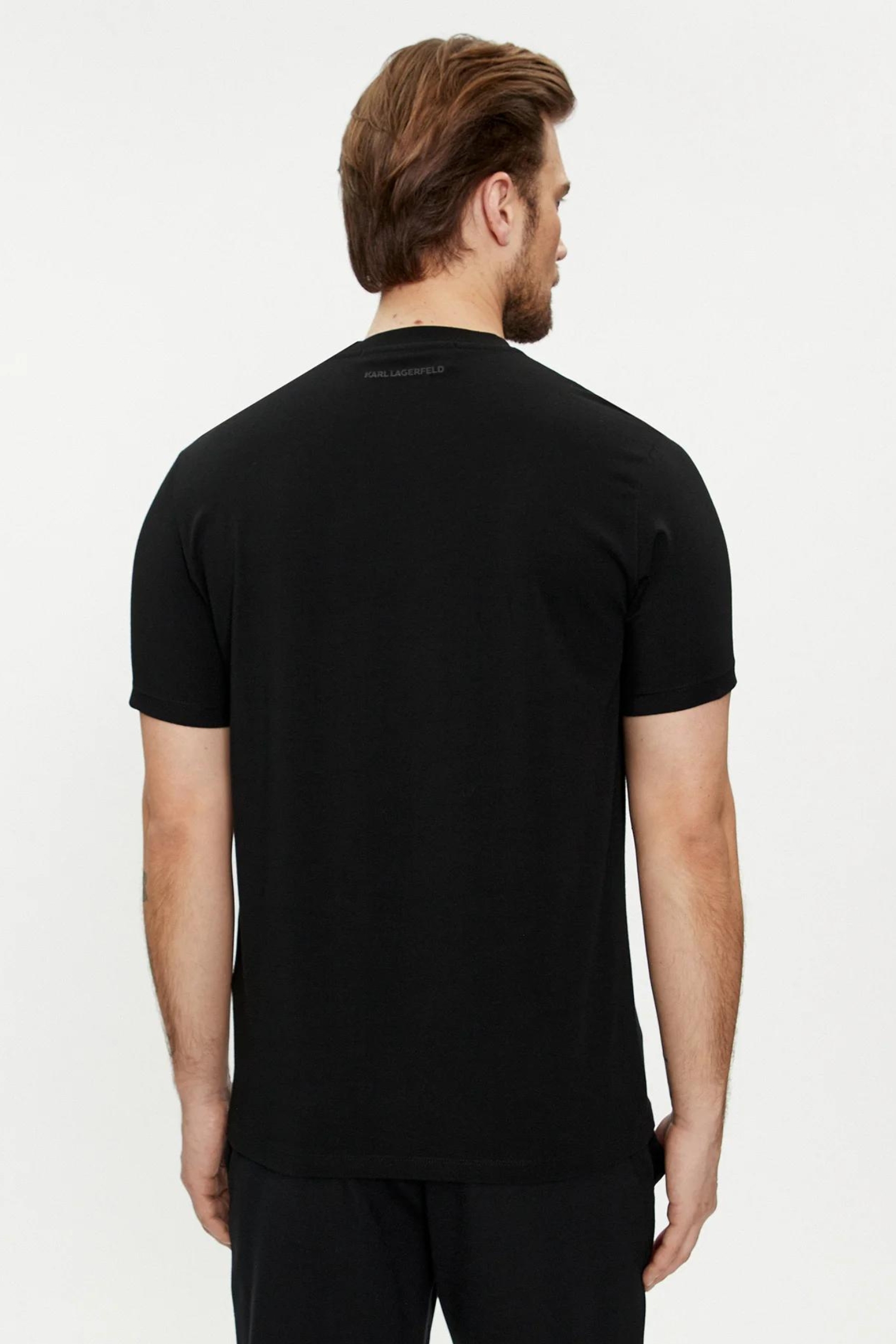 Мужская черная футболка Karl Lagerfeld 542221.755057;990