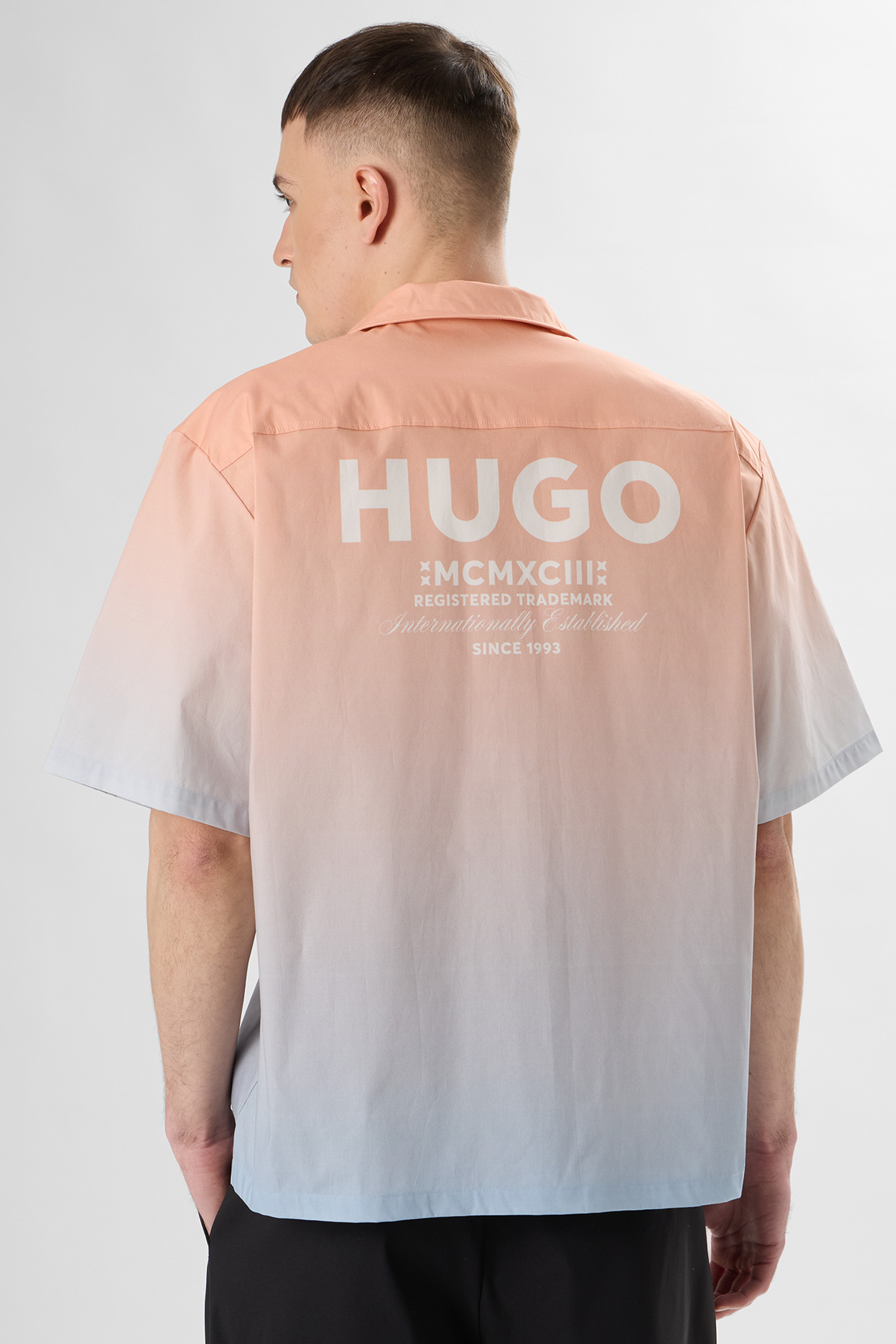 Мужская рубашка HUGO BLUE 50560710;836