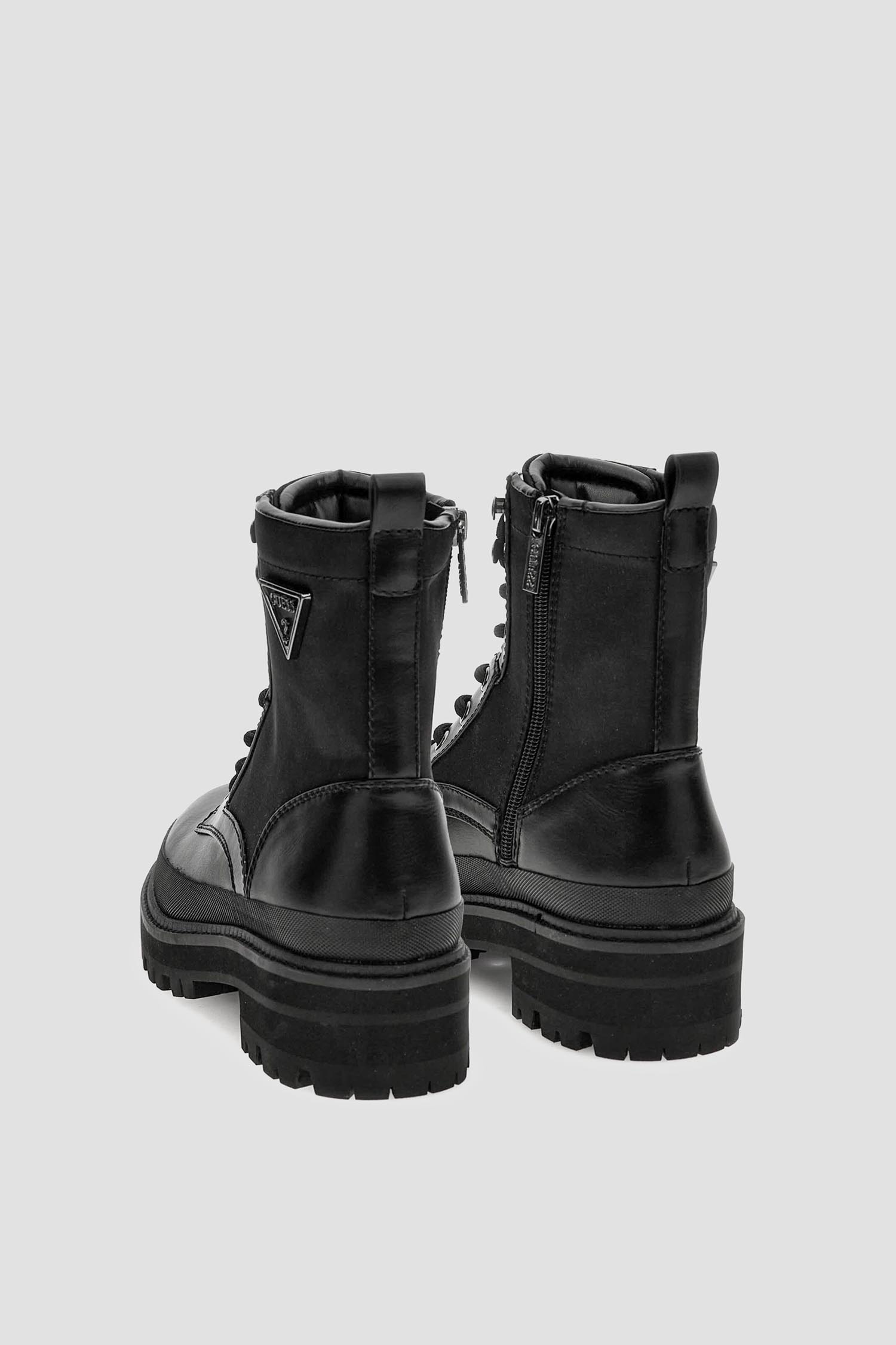 Женские черные ботинки Guess FL7BDA.ELE10;BLACK