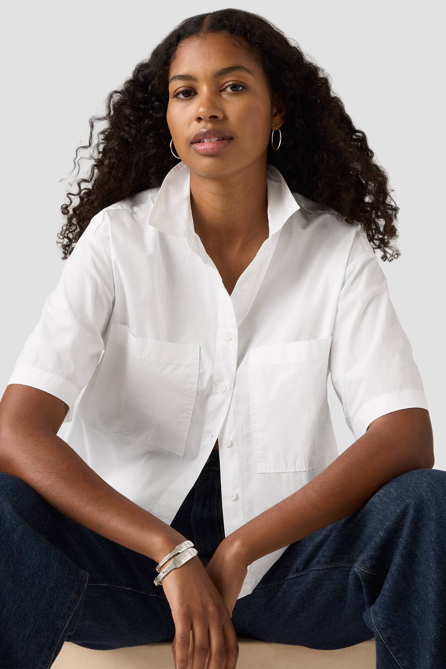 Жіноча біла сорочка Levi’s® 003QI;0001