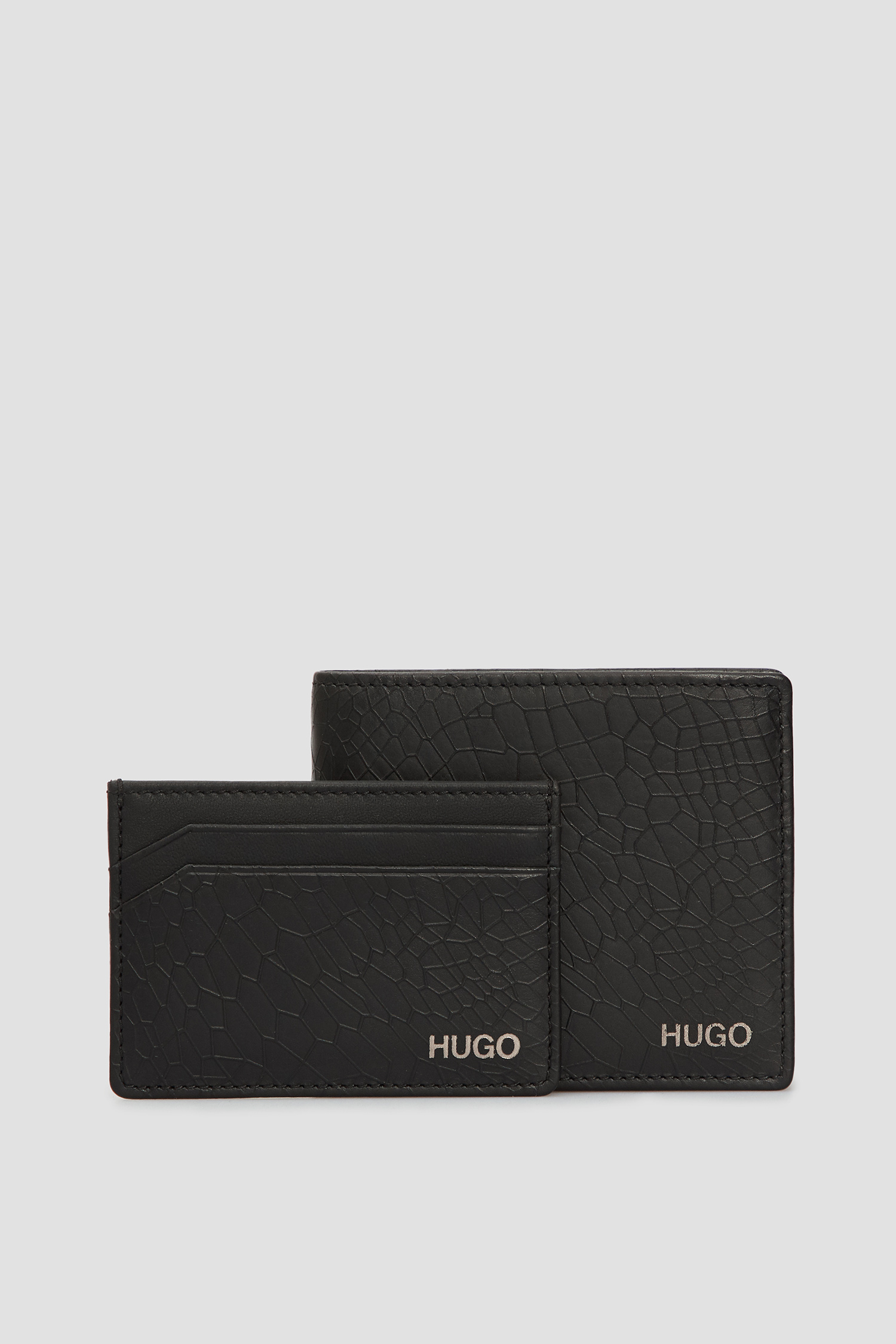 Чоловічий набір аксесуарів (гаманець, кардхолдер) HUGO 50461113;001