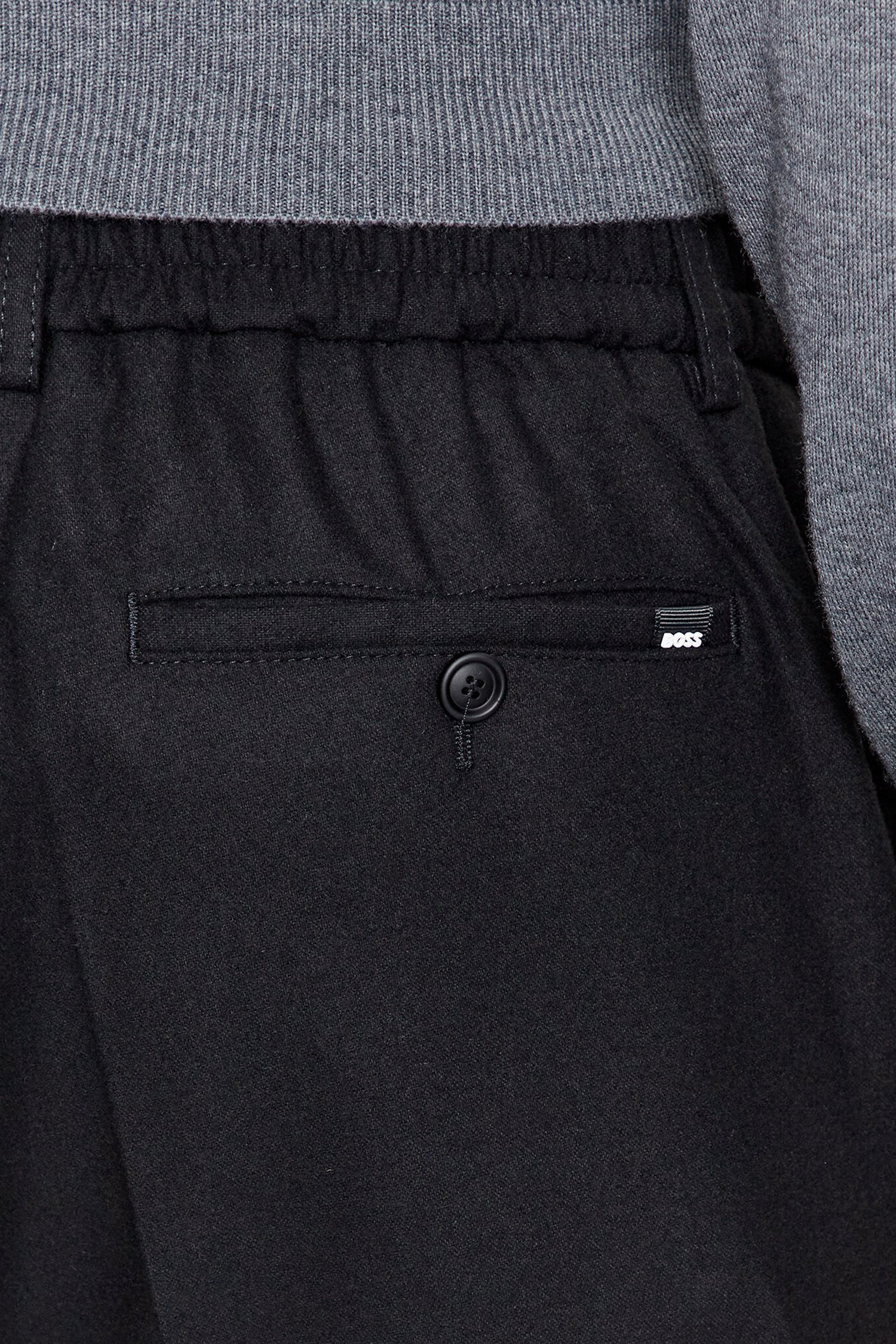 Мужские черные брюки BOSS 50503253;001