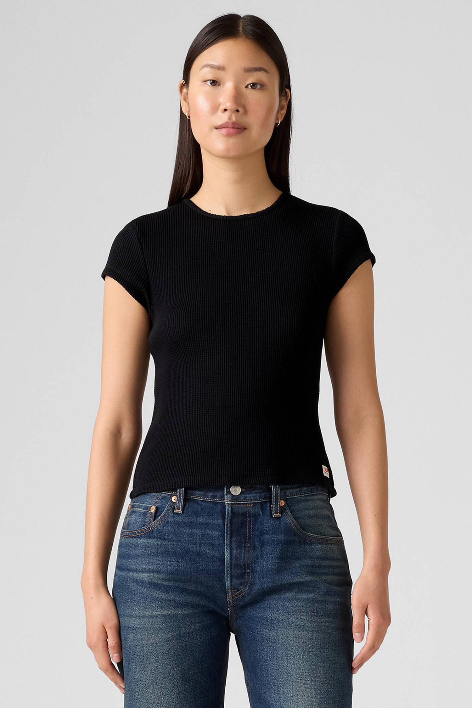 Женская черная футболка Levi’s® 003PW;0001