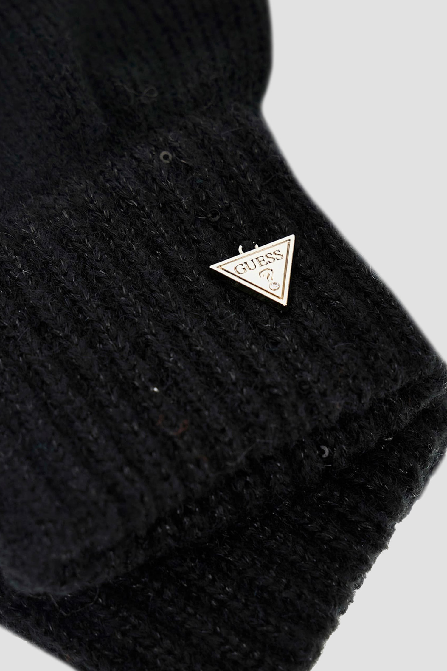 Женские черные перчатки Guess AW5238.WOL02;BLA