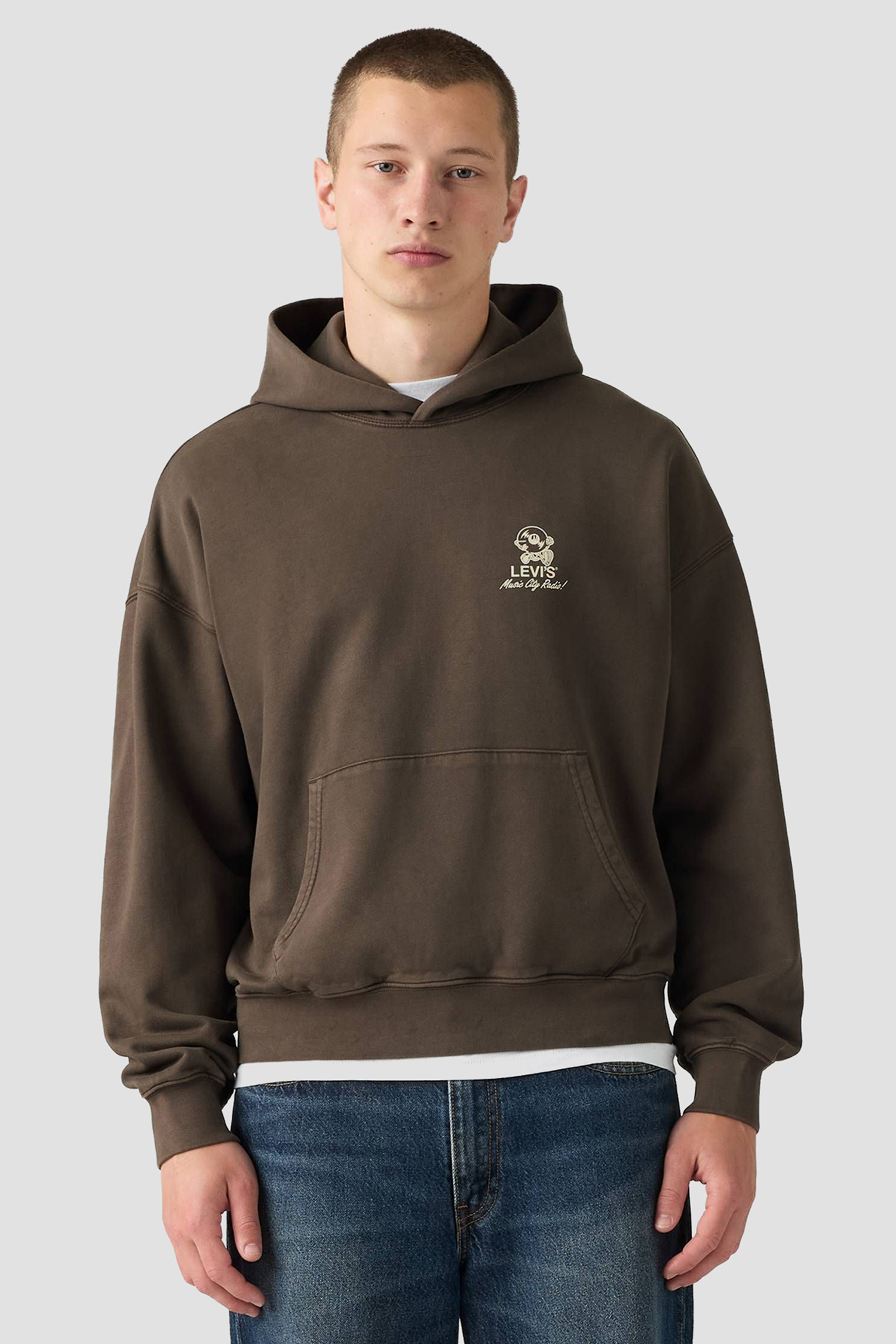Чоловіче коричневе худі Levi’s® 003R1;0024