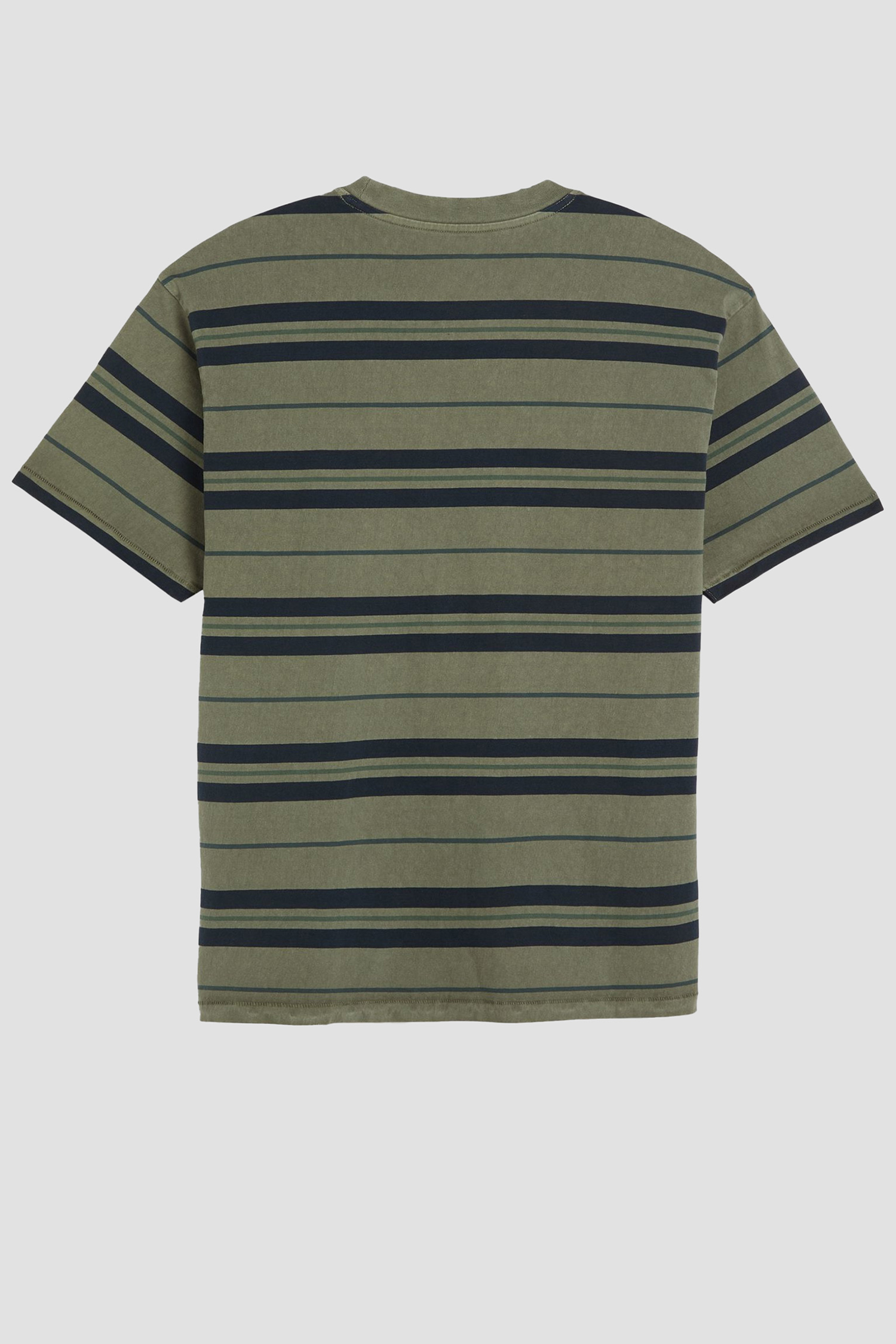Чоловіча зелена футболка у смужку Levi’s® A0637;0143