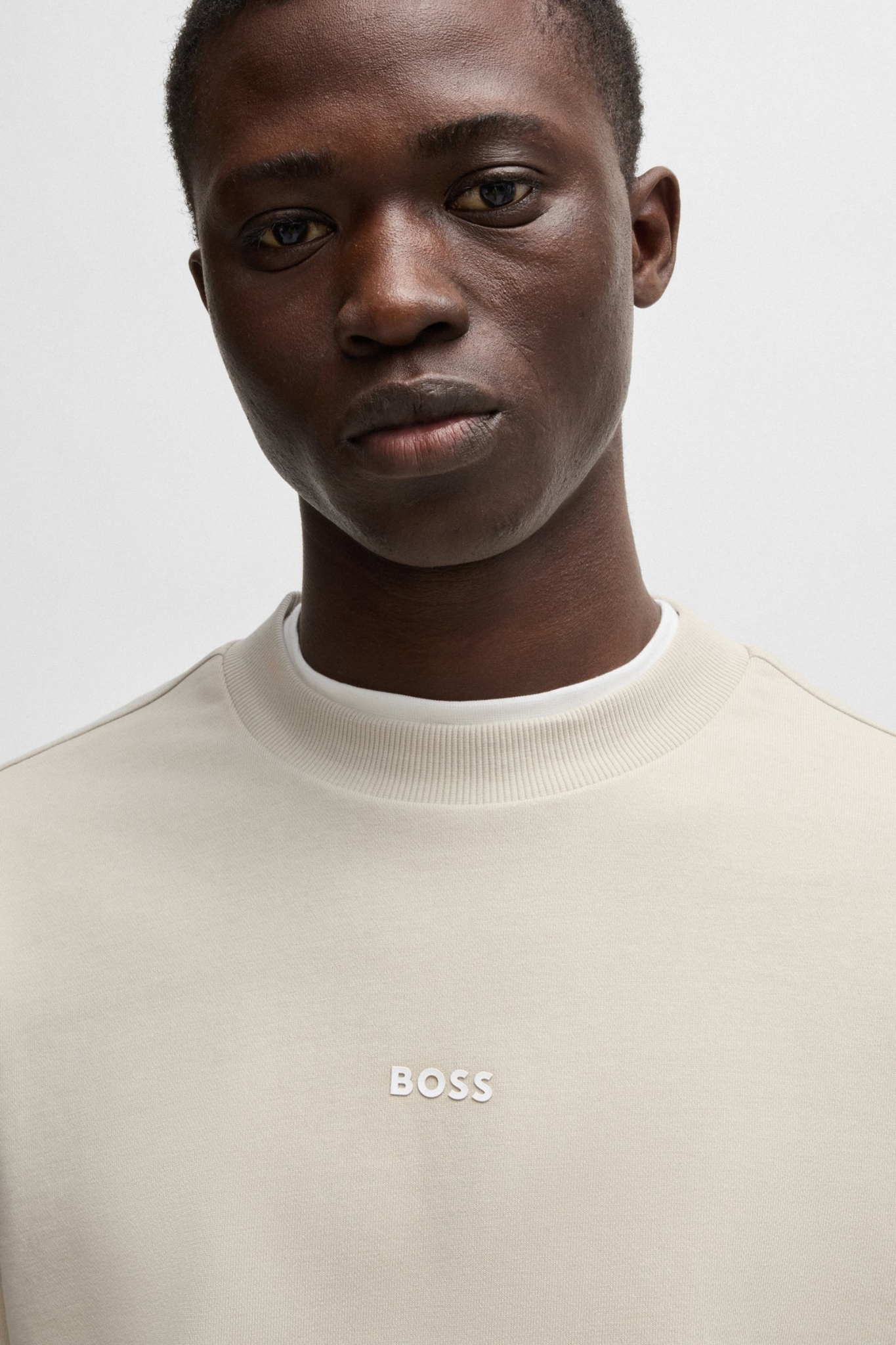 Чоловічий бежевий світшот BOSS 50514541;271