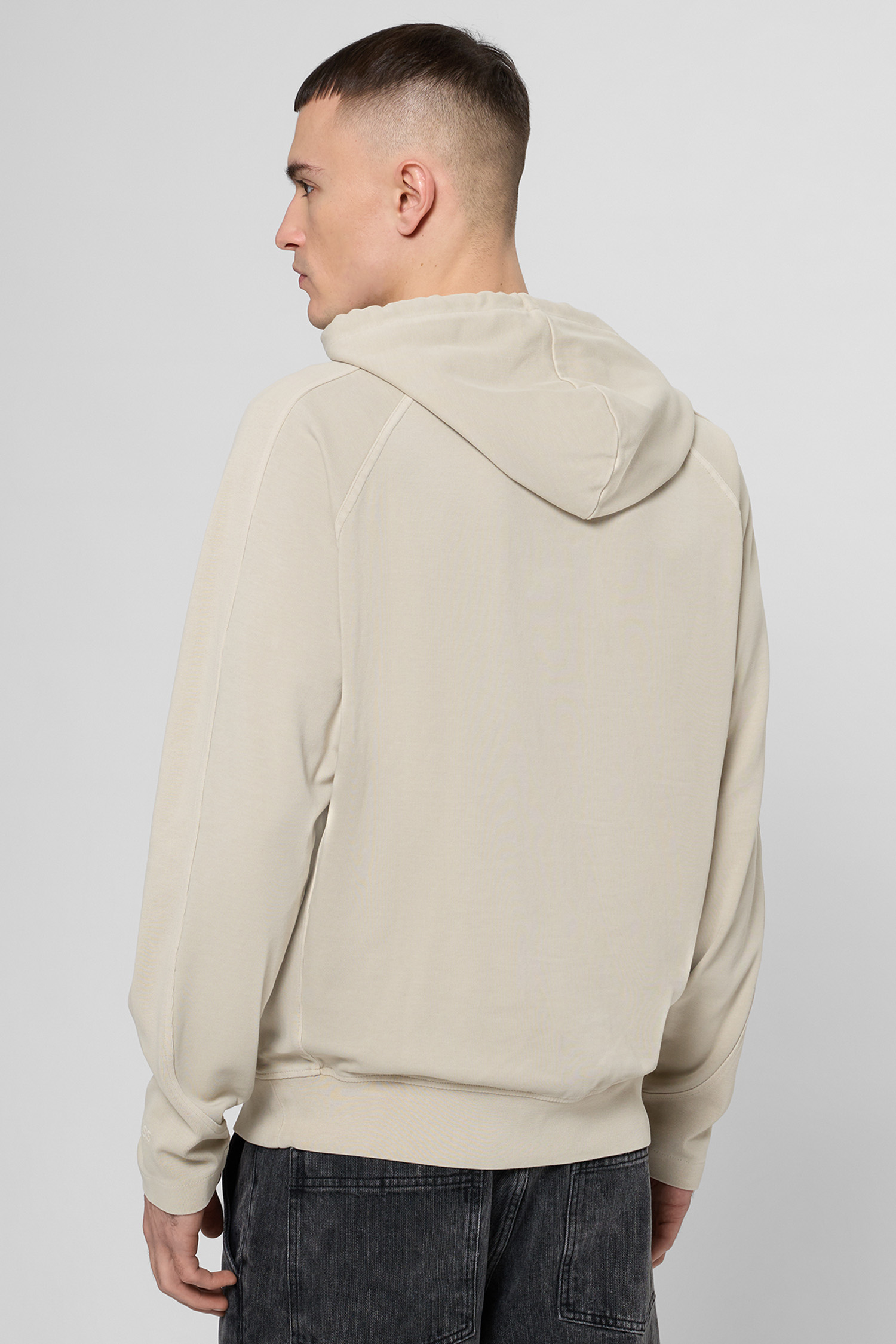 Мужское бежевое худи BOSS 50531232;271