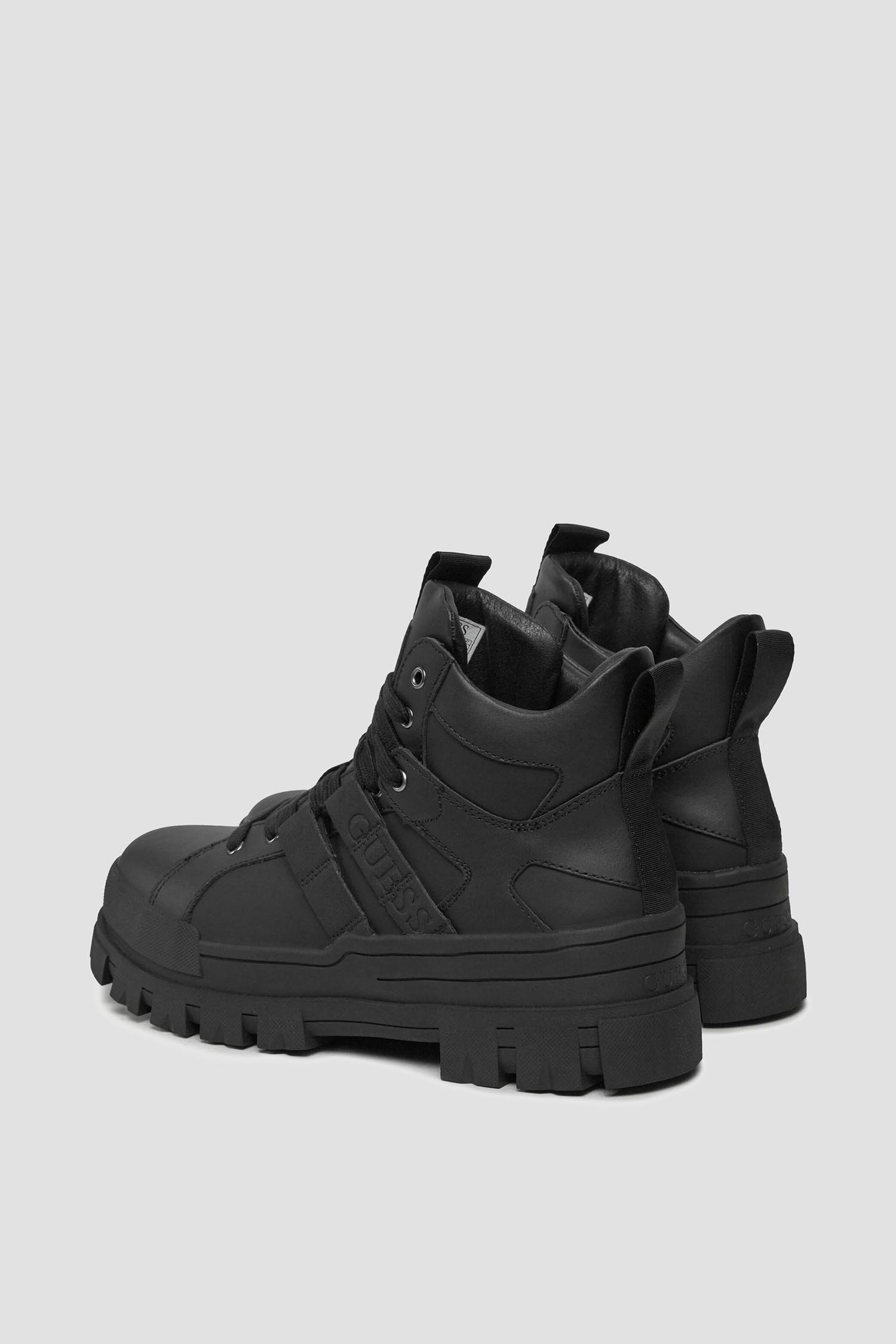 Мужские черные ботинки Guess FM8CES.ELE12;BLACK