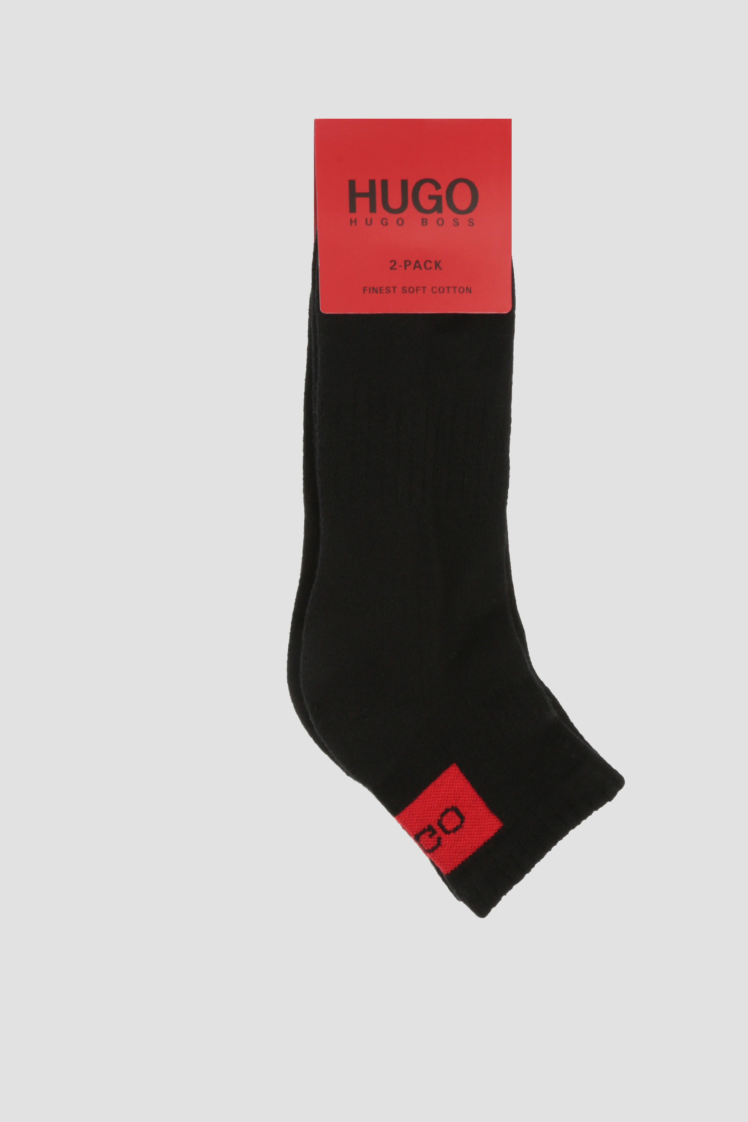 Чорні шкарпетки для хлопців (2 пари) HUGO 50416653;001