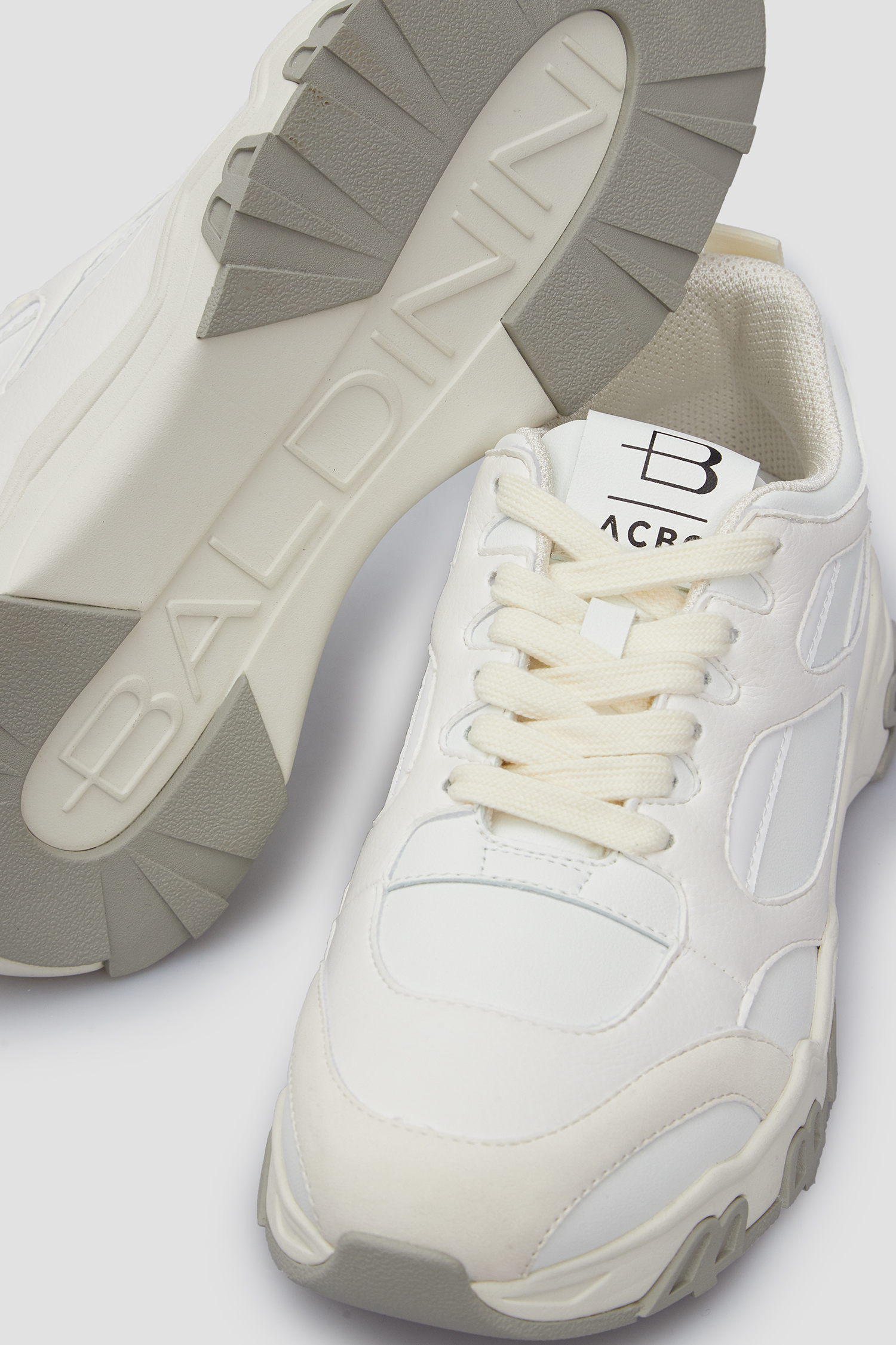 Мужские белые кроссовки Baldinini x ACBC BALDININI U4H001T1ECOM;CRWH