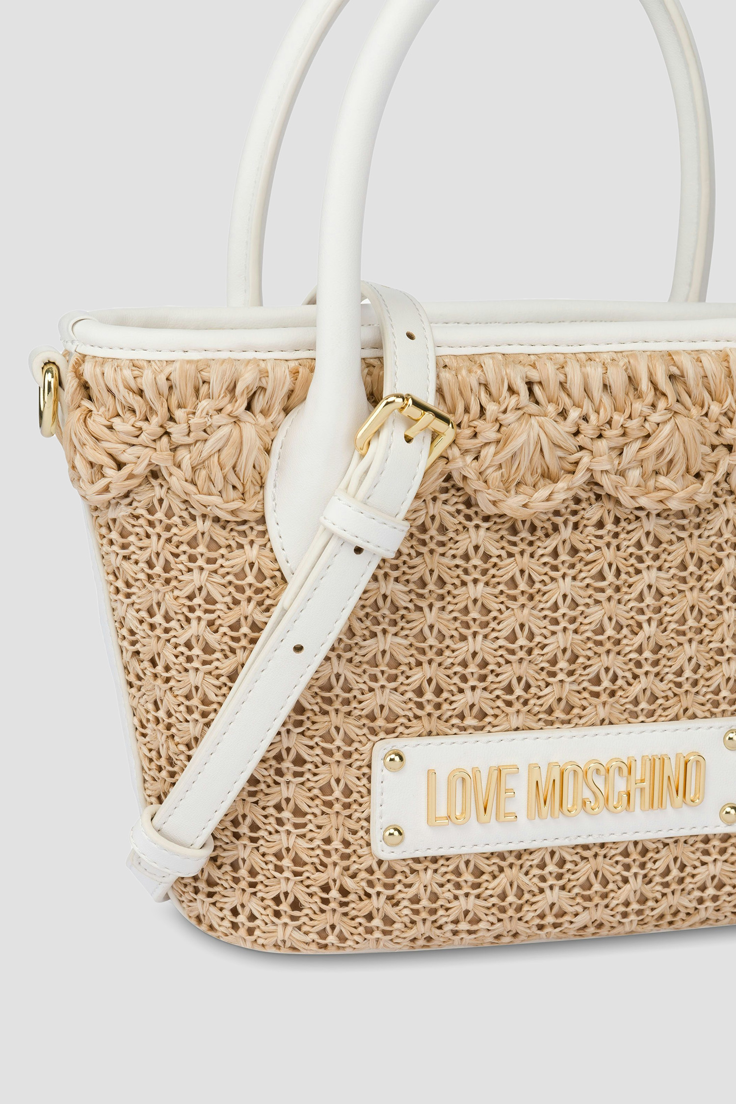 Женская бежевая сумка Moschino JC4280PP0I.KI1;10A