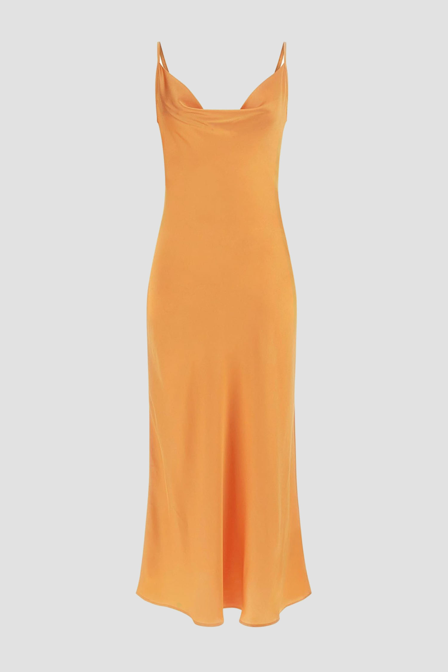 Женское оранжевое платье Guess W3GK85.WD8G2;G3H5