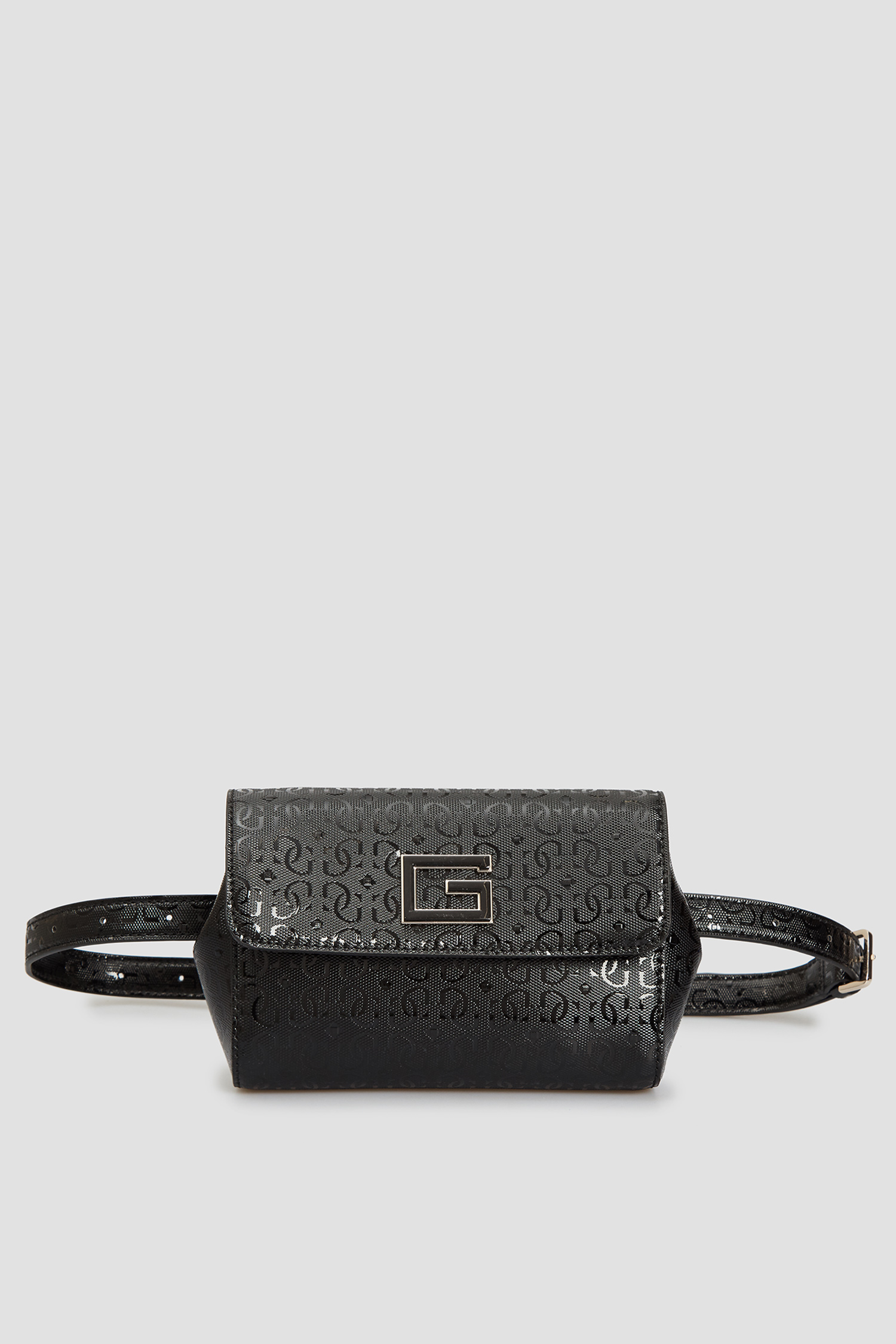 Женская черная поясная сумка Guess HWGG81.26800;BLA