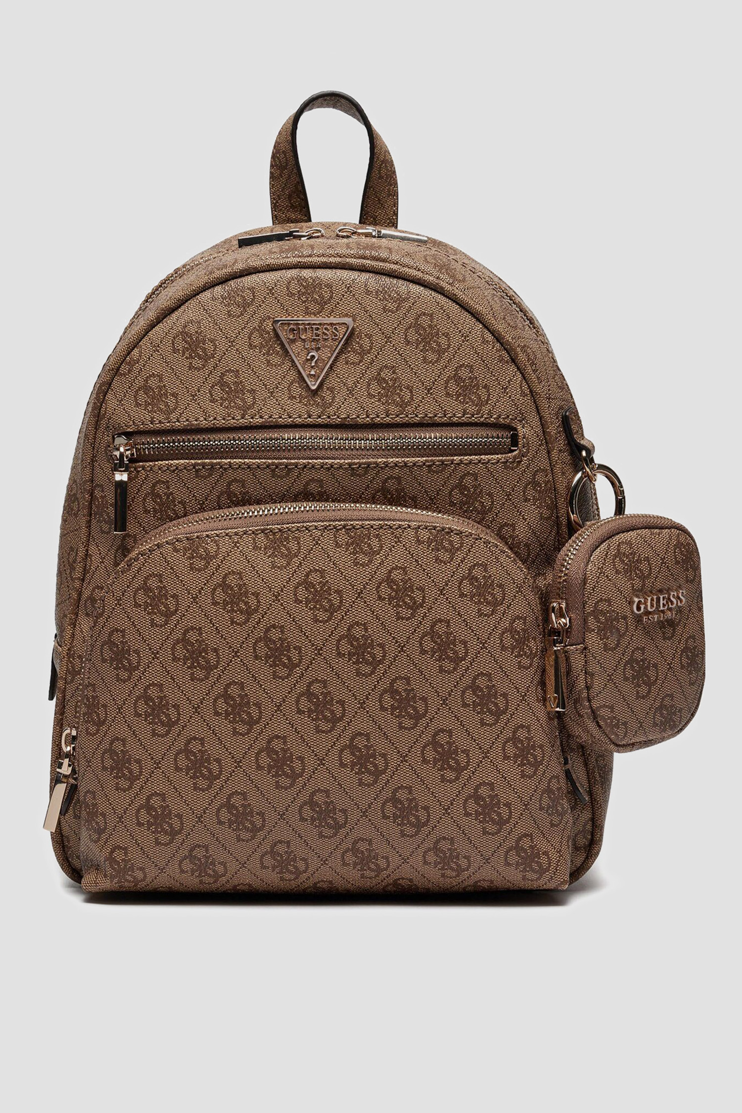 Жіночий коричневий рюкзак з візерунком Guess HWSL90.06320;LTL