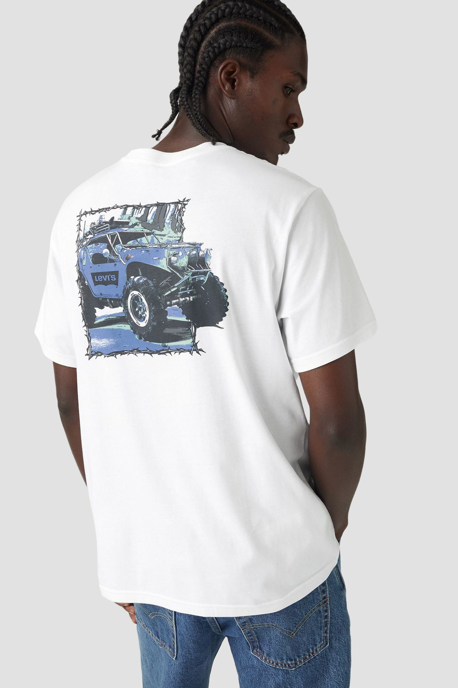 Мужская белая футболка Levi’s® 16143;1792
