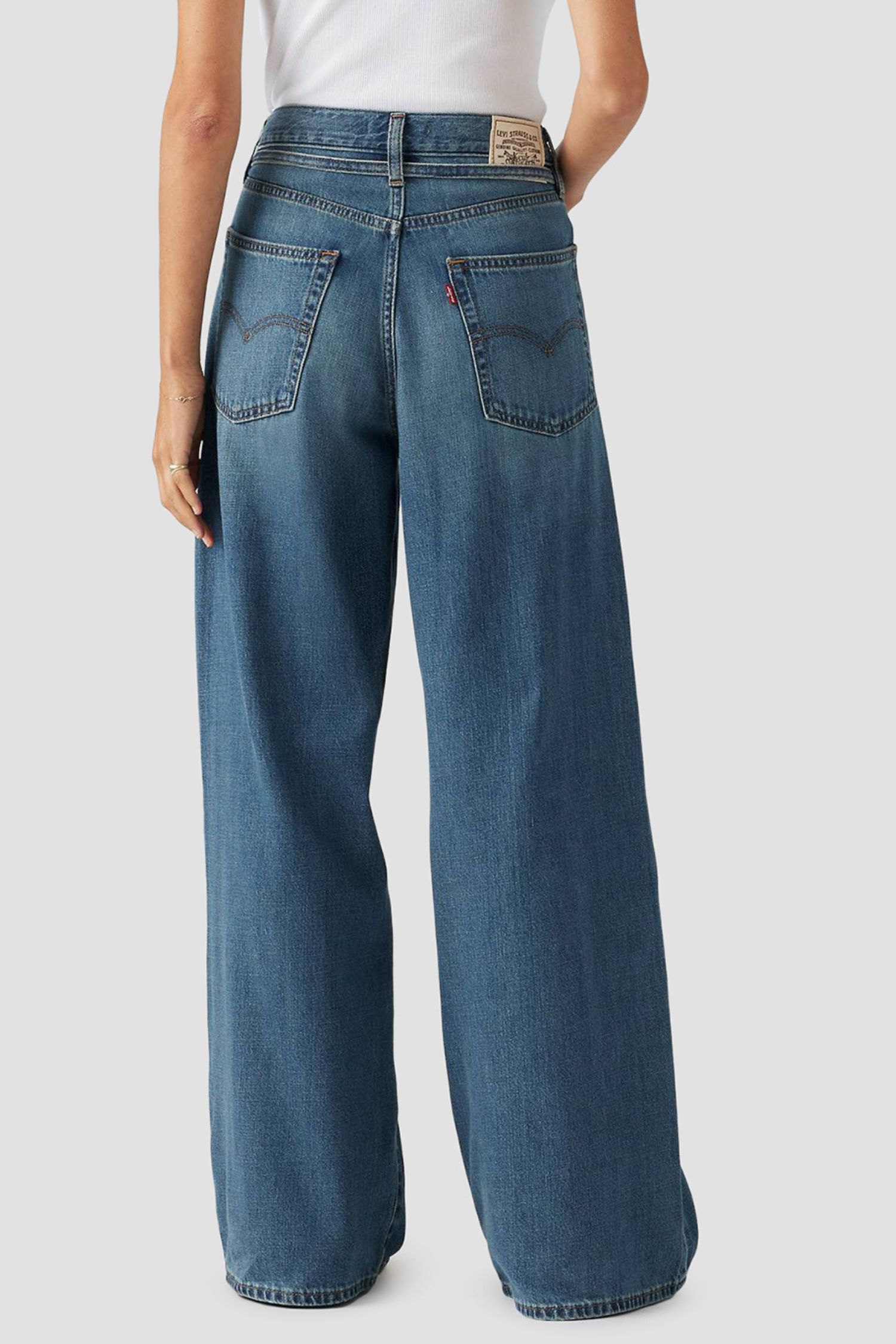 Женские синие джинсы XL Straight Levi’s® A8701;0009