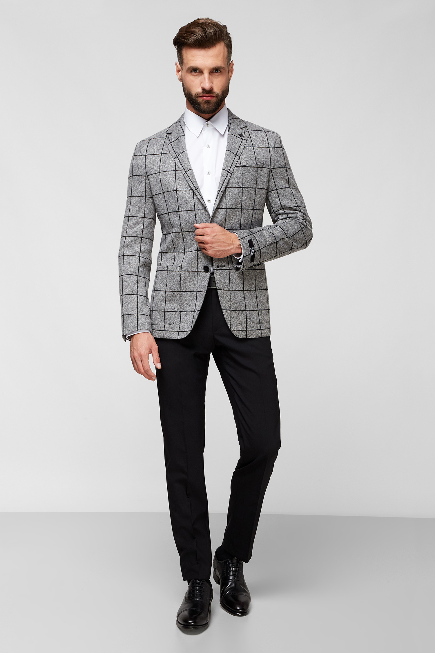 Чоловічі чорні брюки Karl Lagerfeld 500099.255001;990