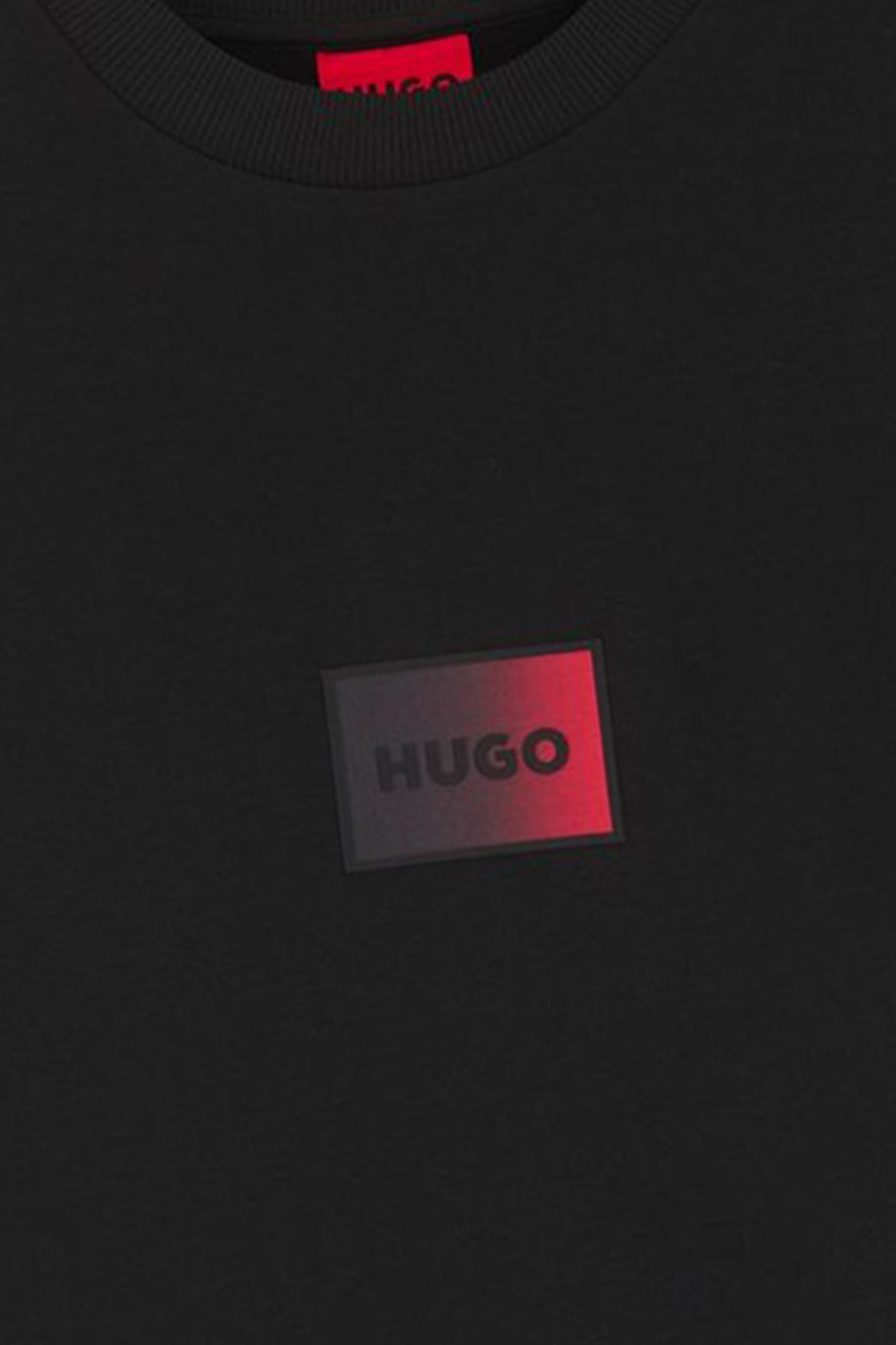Мужской черный свитшот HUGO 50553134;001