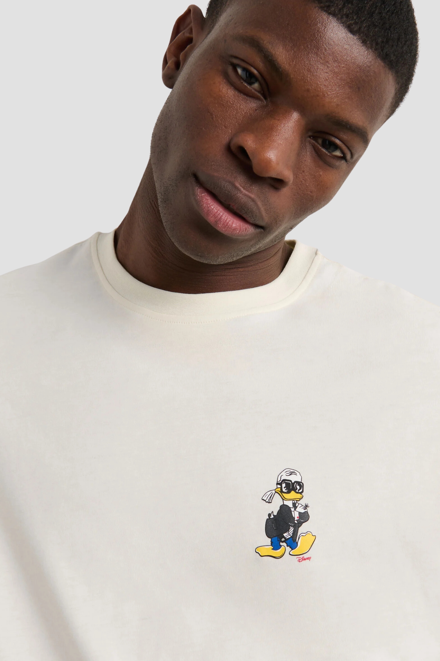 Чоловіча біла футболка Karl Lagerfeld x Disney Karl Lagerfeld 553270.755098;80