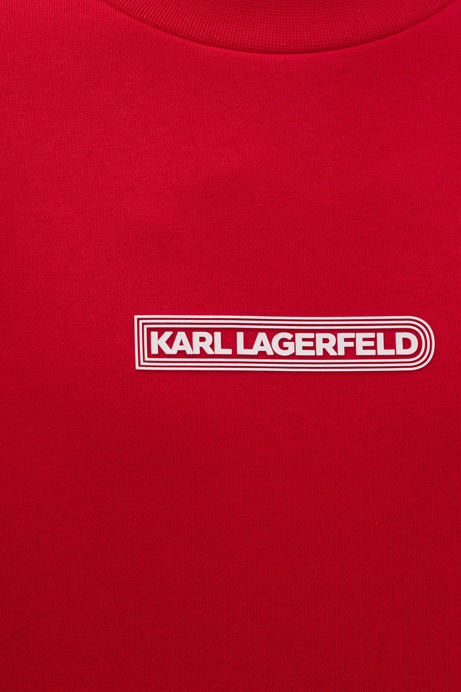 Мужской красный свитшот Karl Lagerfeld 543910.705089;350