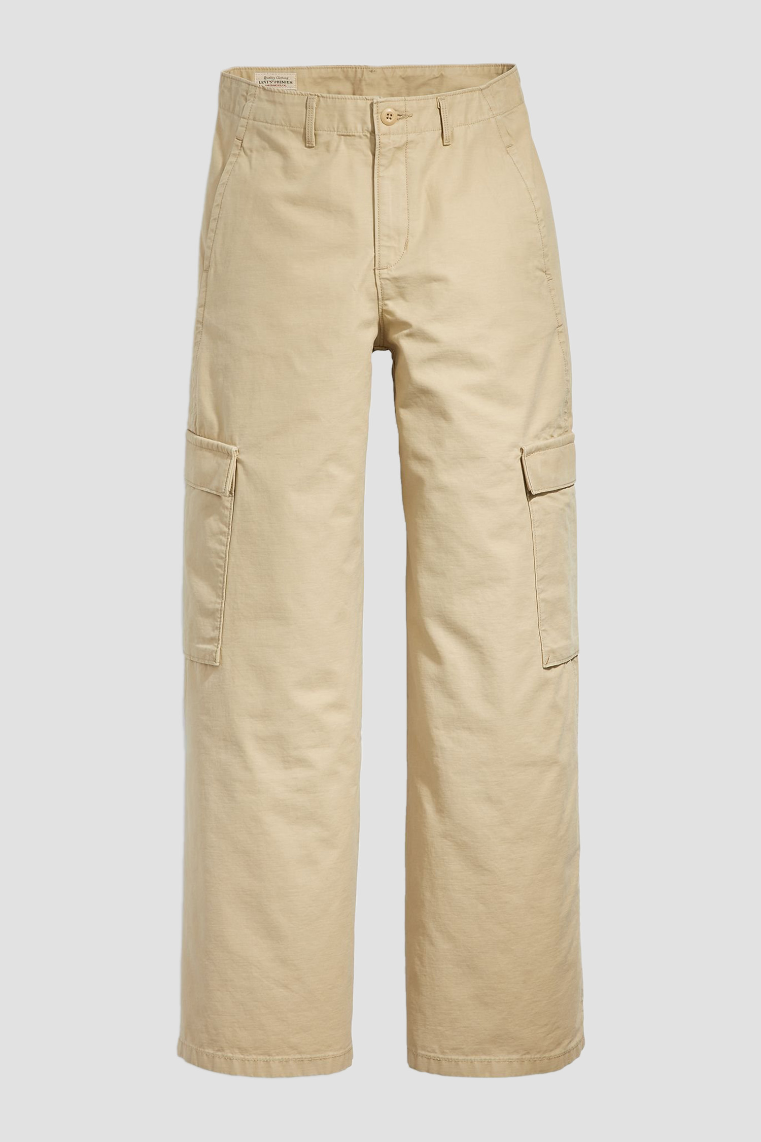 Женские бежевые карго Baggy Cargo Levi’s® A6077;0009
