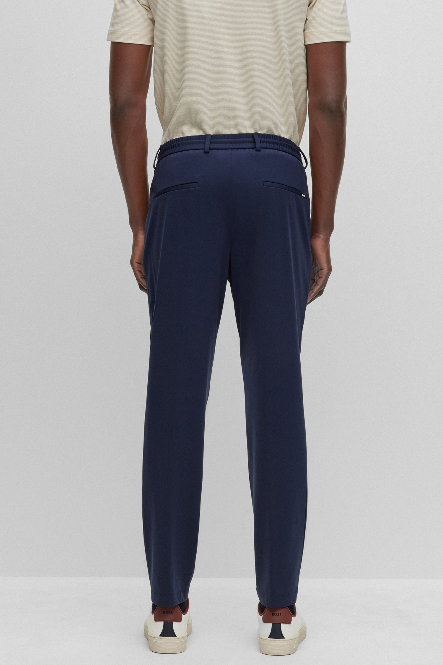 Мужские темно-синие брюки BOSS 50494614;404