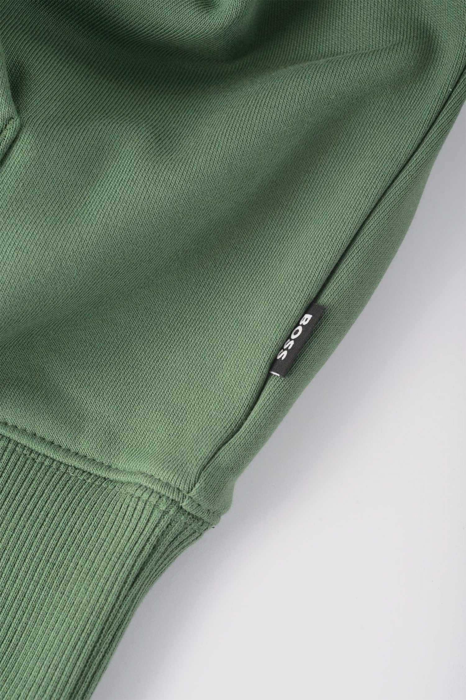 Мужское зеленое худи BOSS 50496661;348