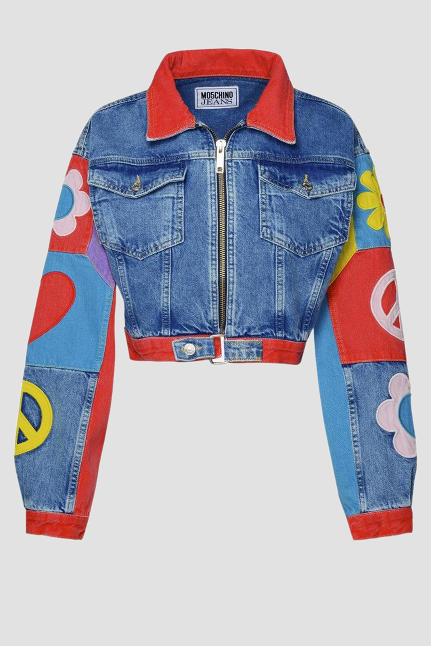 Женская синяя джинсовая куртка Moschino A0503.3236;1295