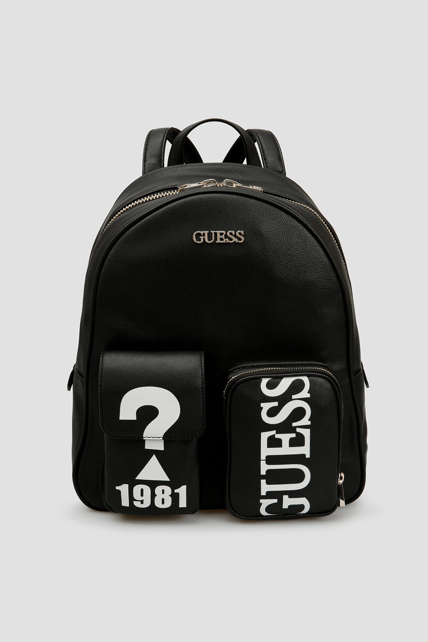 Черный рюкзак для девушек Guess HWVQ77.51330;BLA