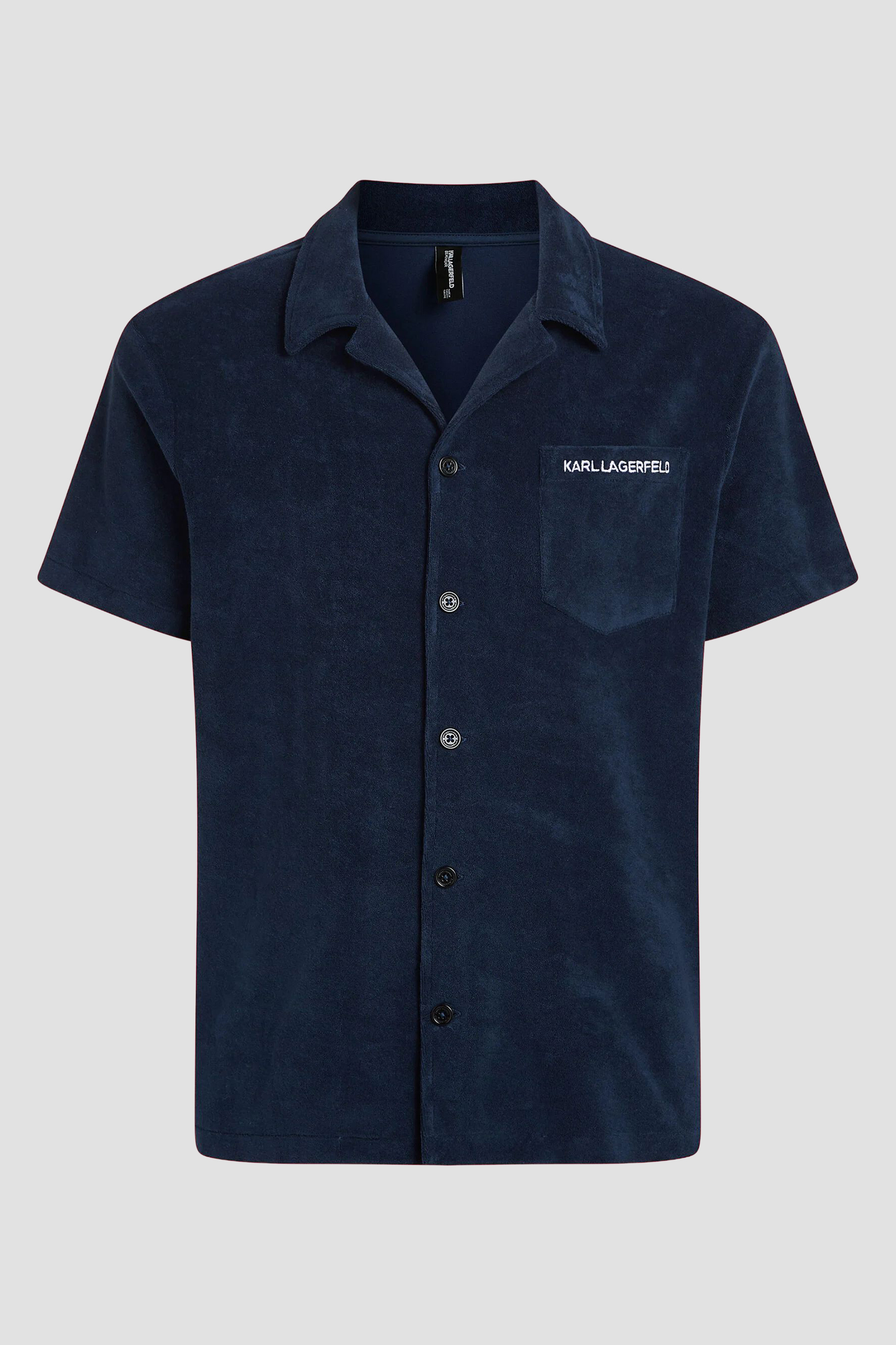 Мужская темно-синяя рубашка Karl Lagerfeld A3M46005;1WN