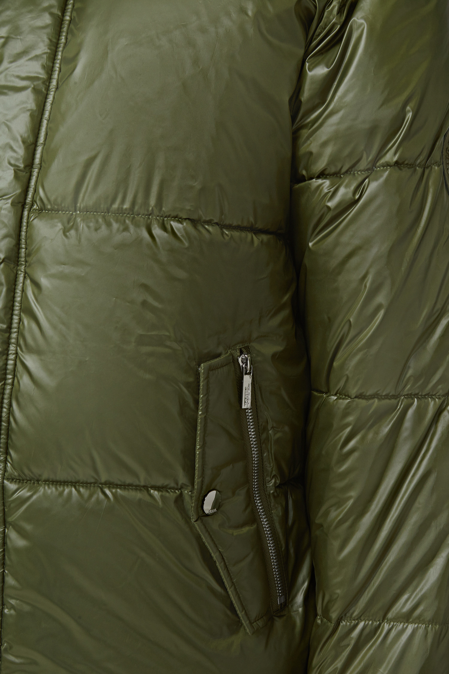 Мужская зеленая куртка Karl Lagerfeld 534513.505013;550