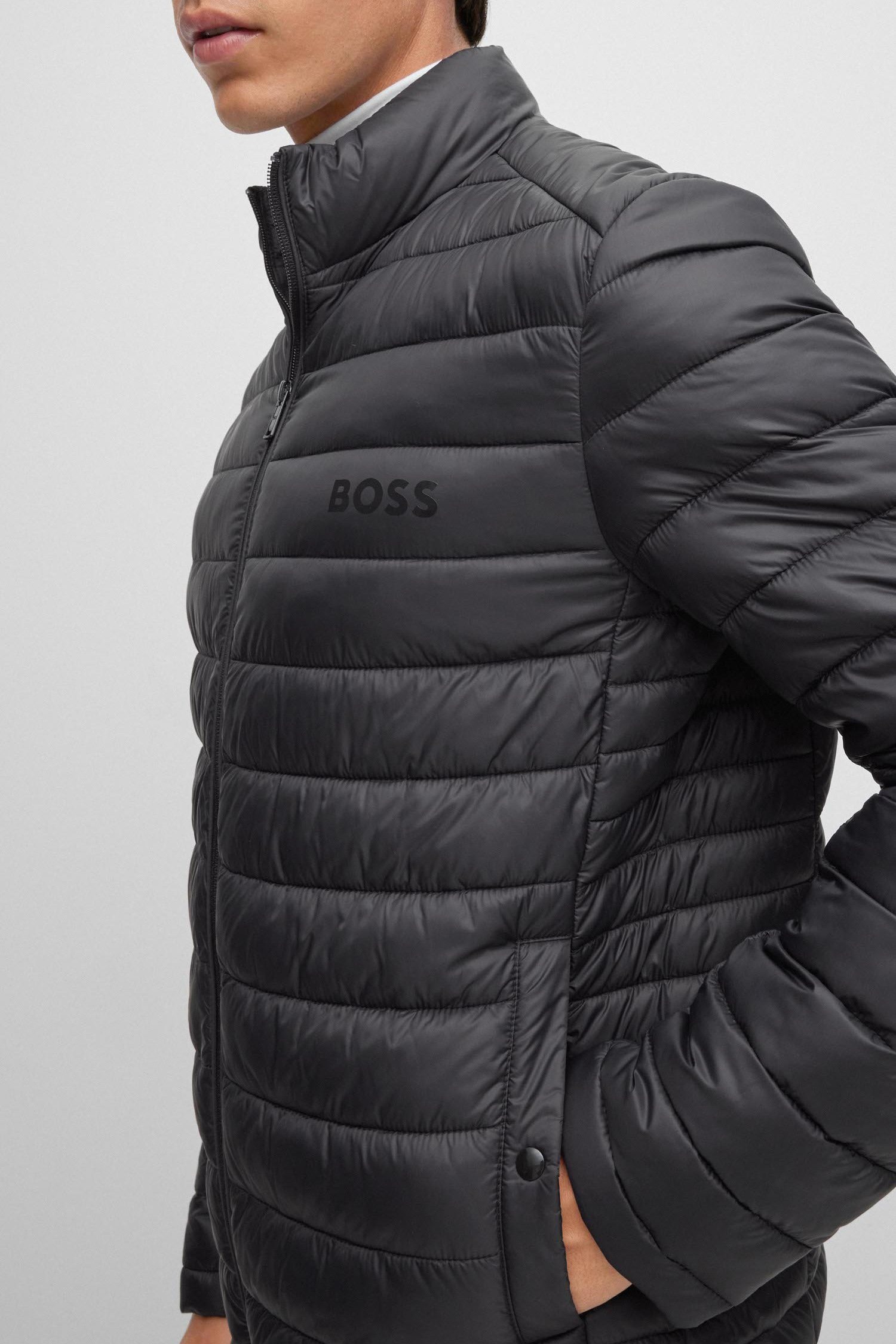 Мужская черная куртка BOSS 50481548;001 — Ultrashop