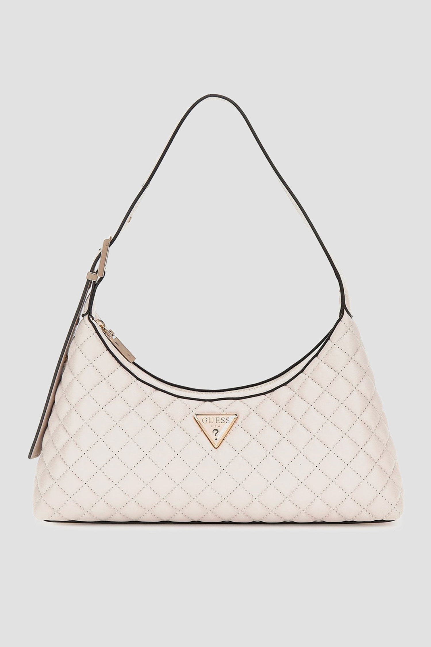 Женская бежевая сумка Guess HWEQG9.54117;STO