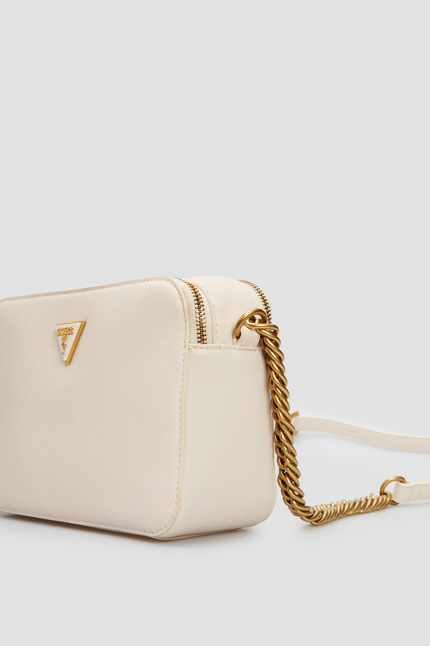 Женская белая сумка Guess HWAURL.P2139;IVO — Ultrashop